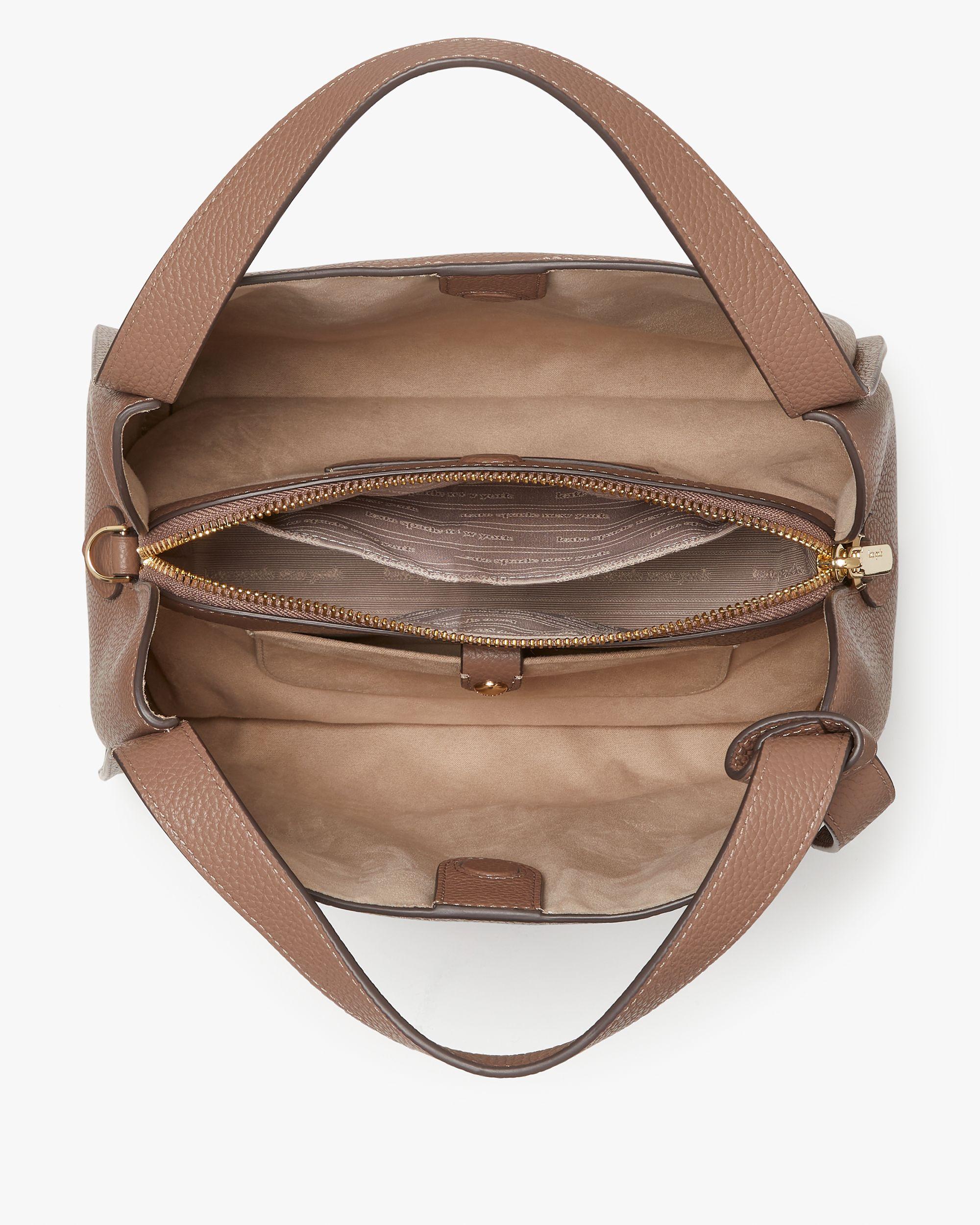 k6552-Knott Medium Crossbody Tote-Warm Acorn