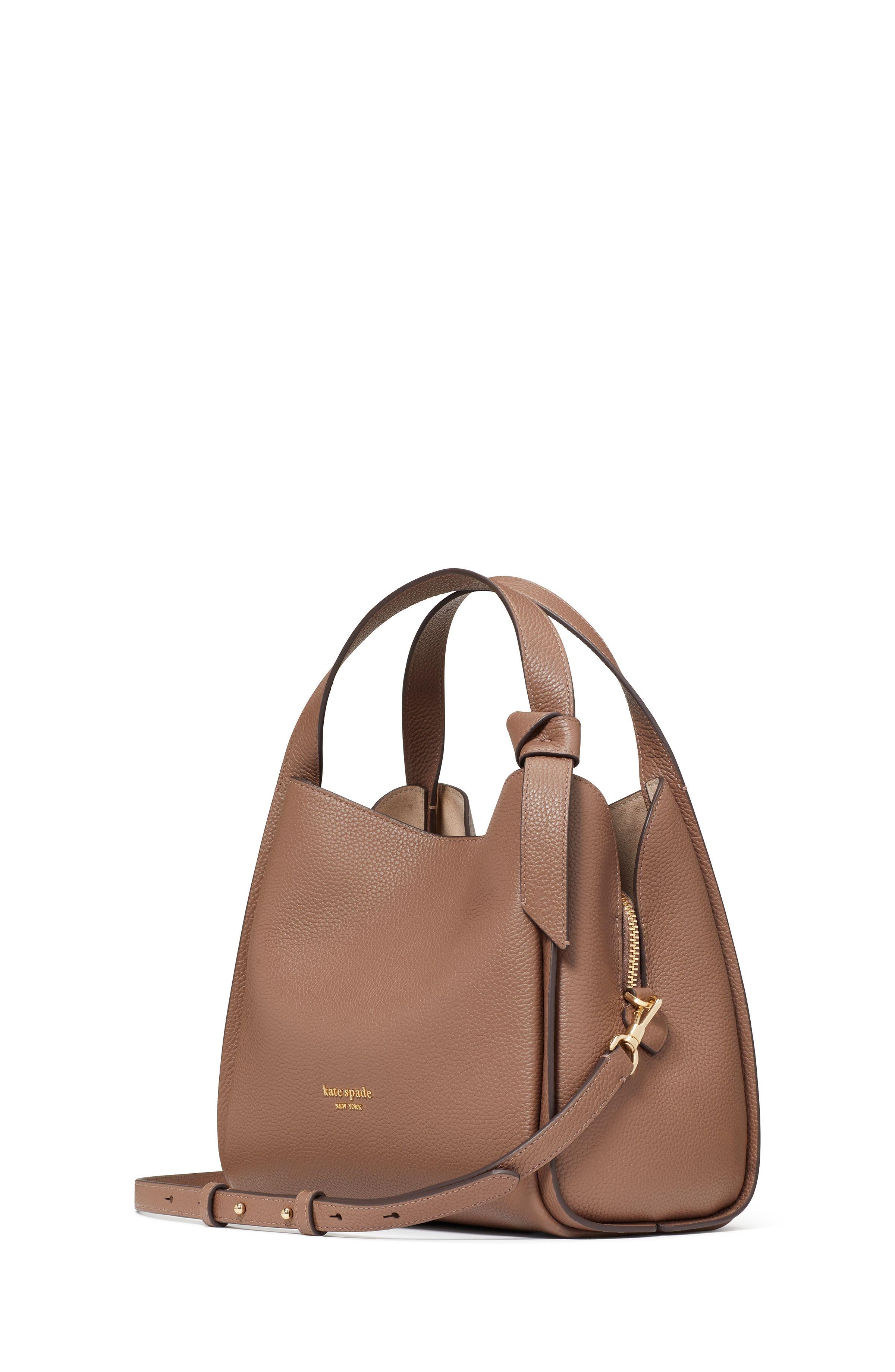 k6552-Knott Medium Crossbody Tote-Warm Acorn