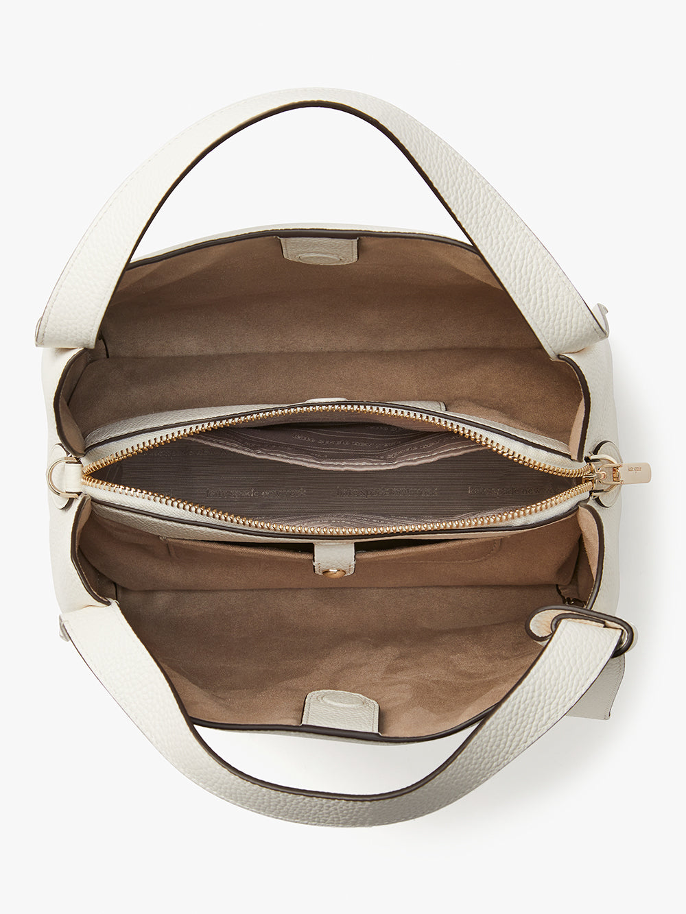 k6552-Knott Medium Crossbody Tote-Cream