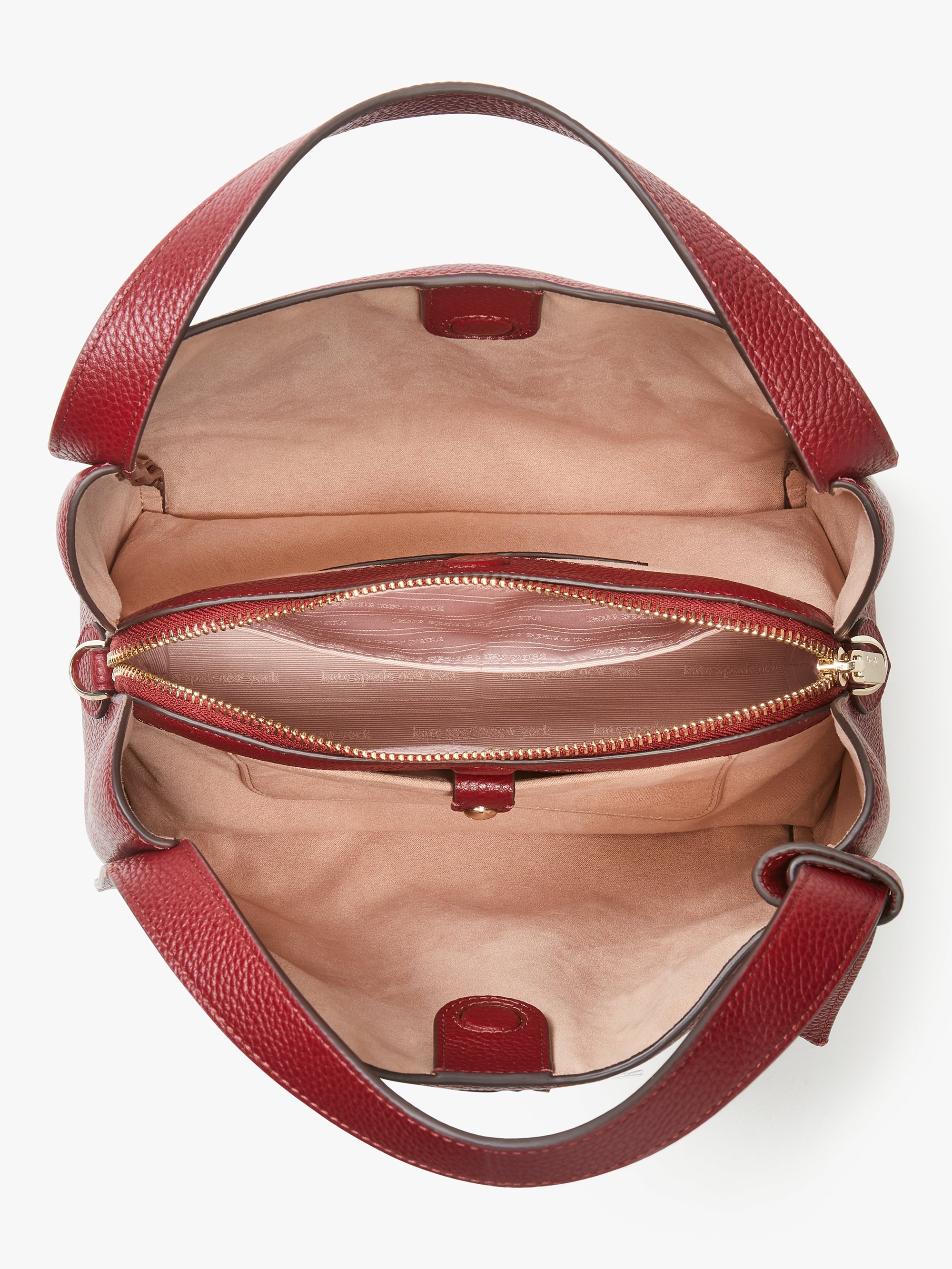 k6552-Knott Medium Crossbody Tote-Autumnal Red