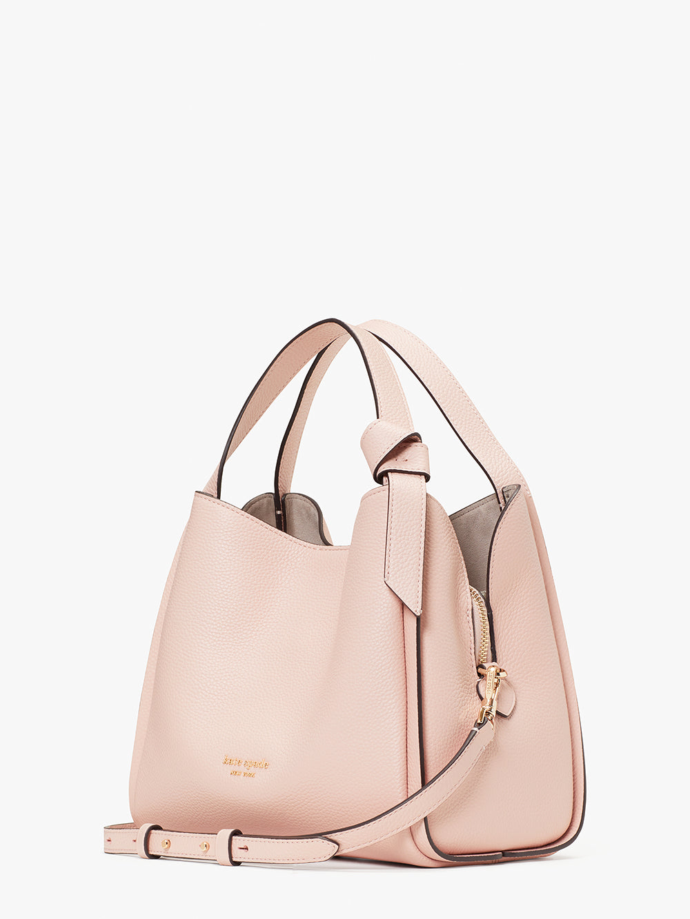 k6552-Knott Medium Crossbody Tote-Mochi Pink