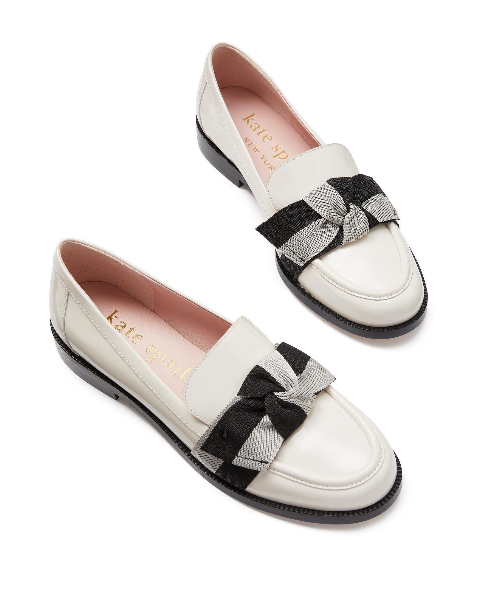 K9539-Leandra Loafers-Cream/ Black Multi