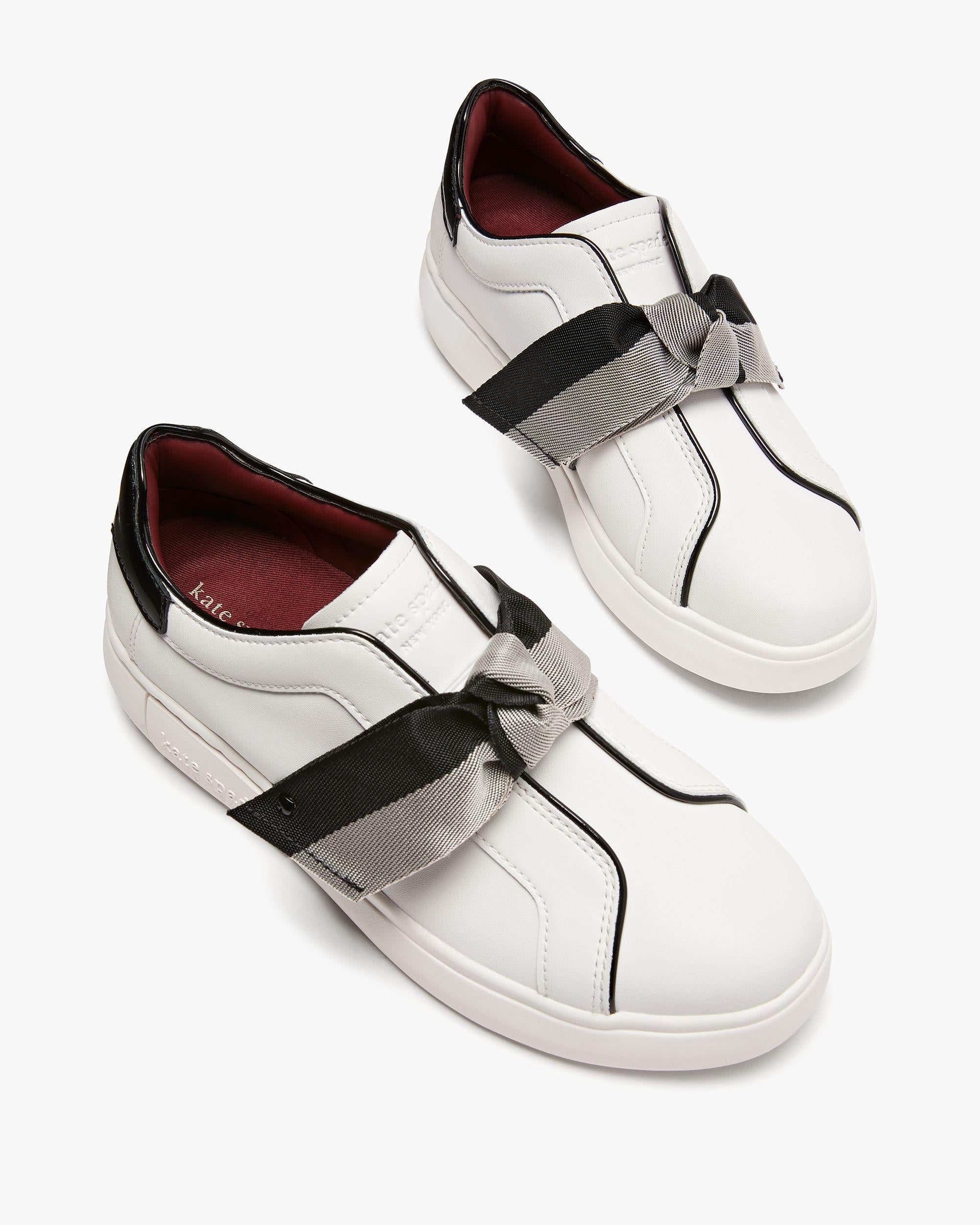 K9542-lexi sneakers-Optic White/Black