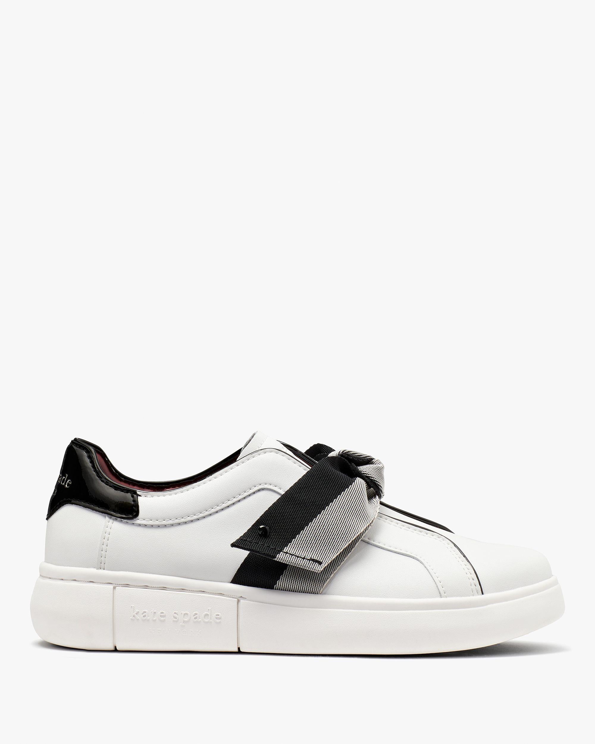 K9542-lexi sneakers-Optic White/Black