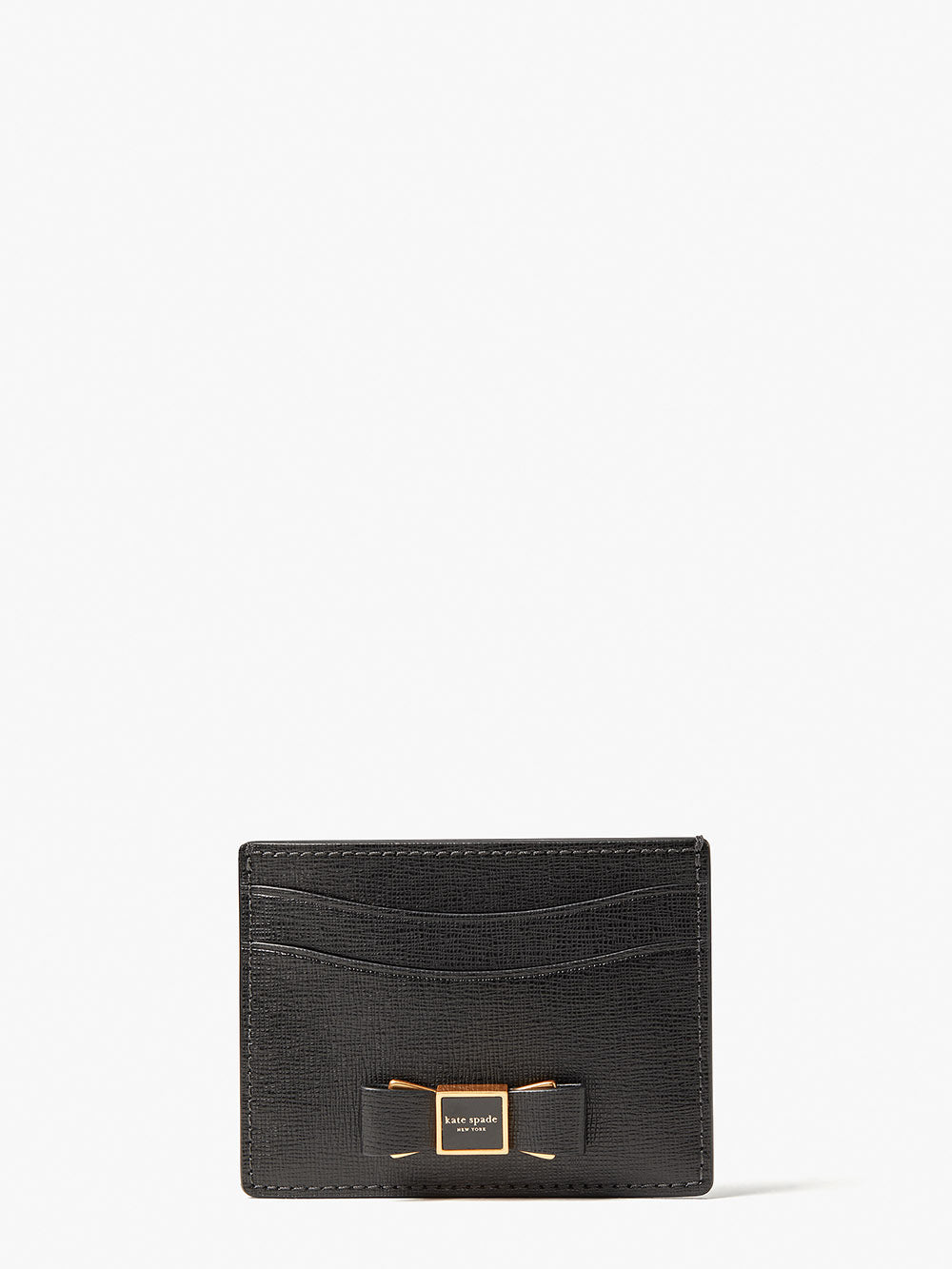 K9923-Morgan Bow Embellished Cardholder-Black