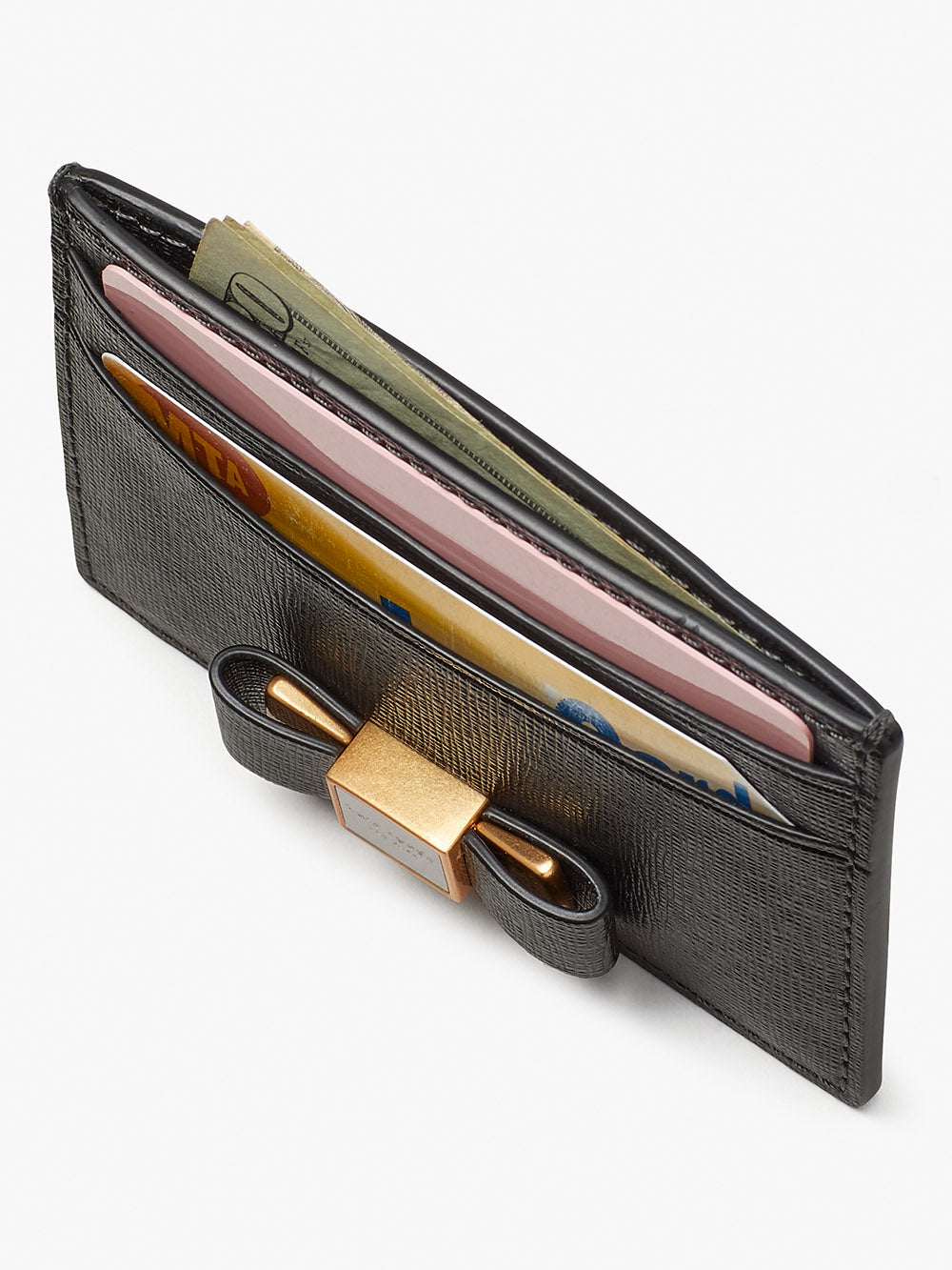 K9923-Morgan Bow Embellished Cardholder