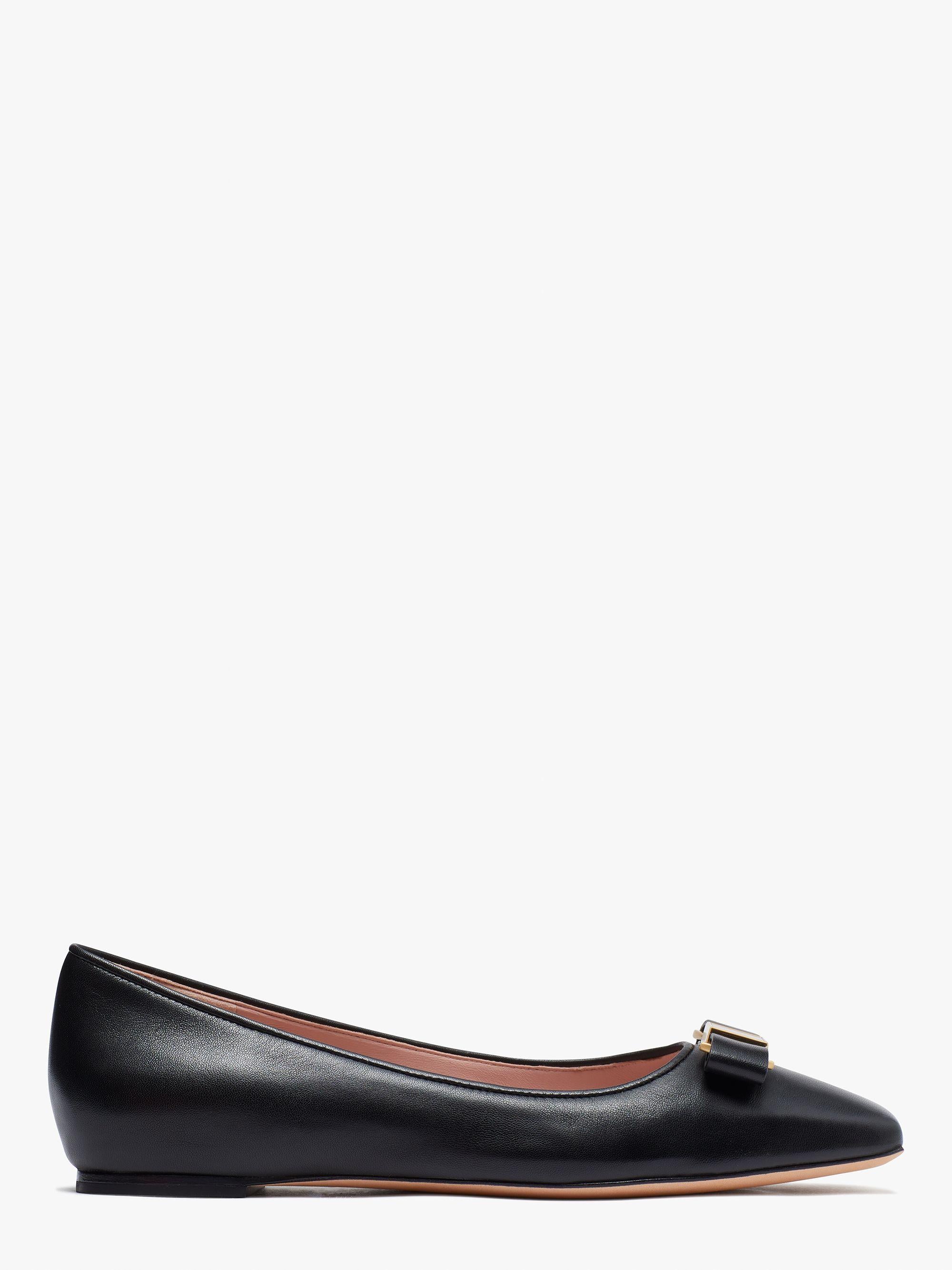 KB828-Bowdie Ballet Flats-Black