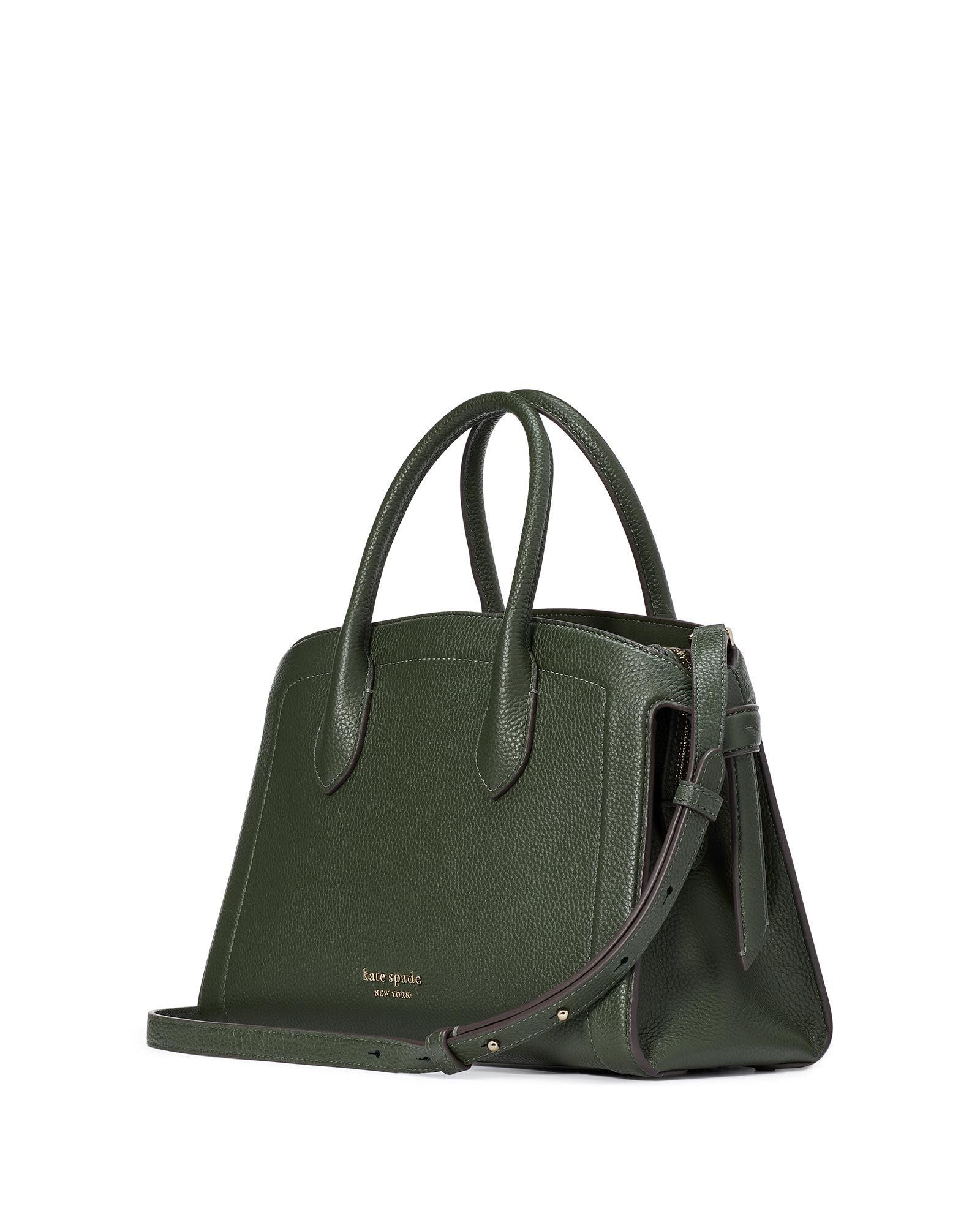 knott medium zip-top satchel