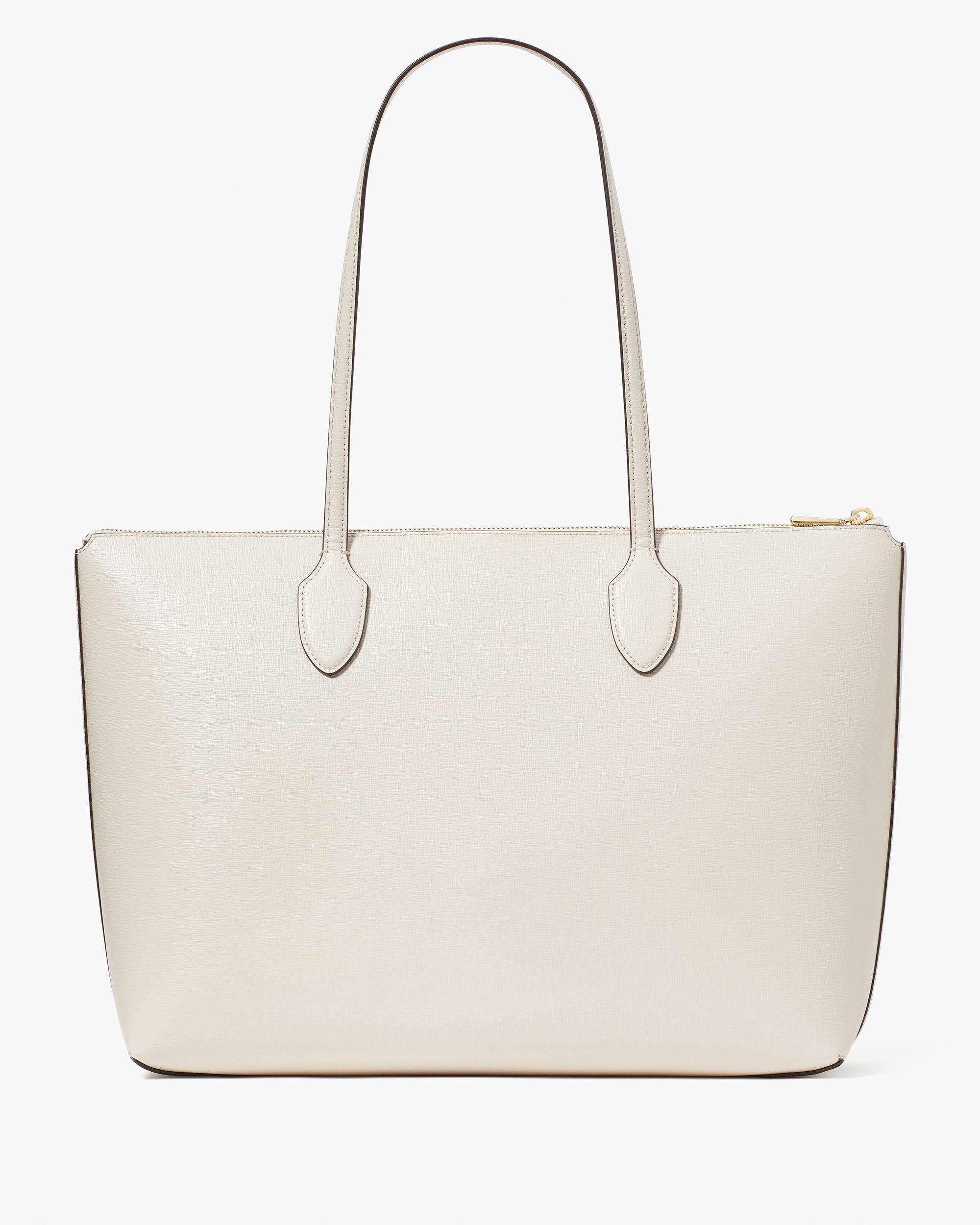 kc923-Bleecker Large Zip-top Tote-Parchment