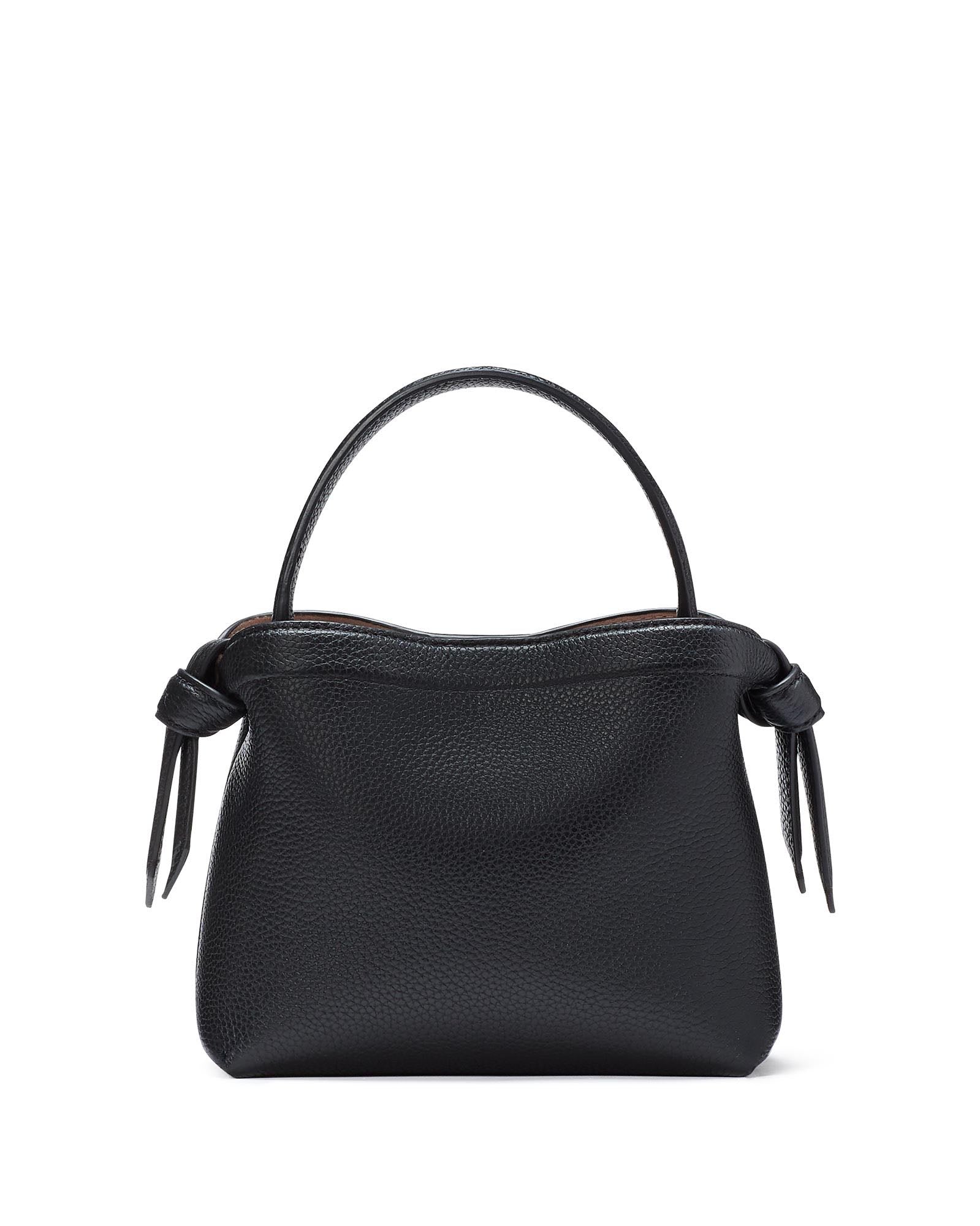 kd067-Knott Mini Crossbody Tote-Black