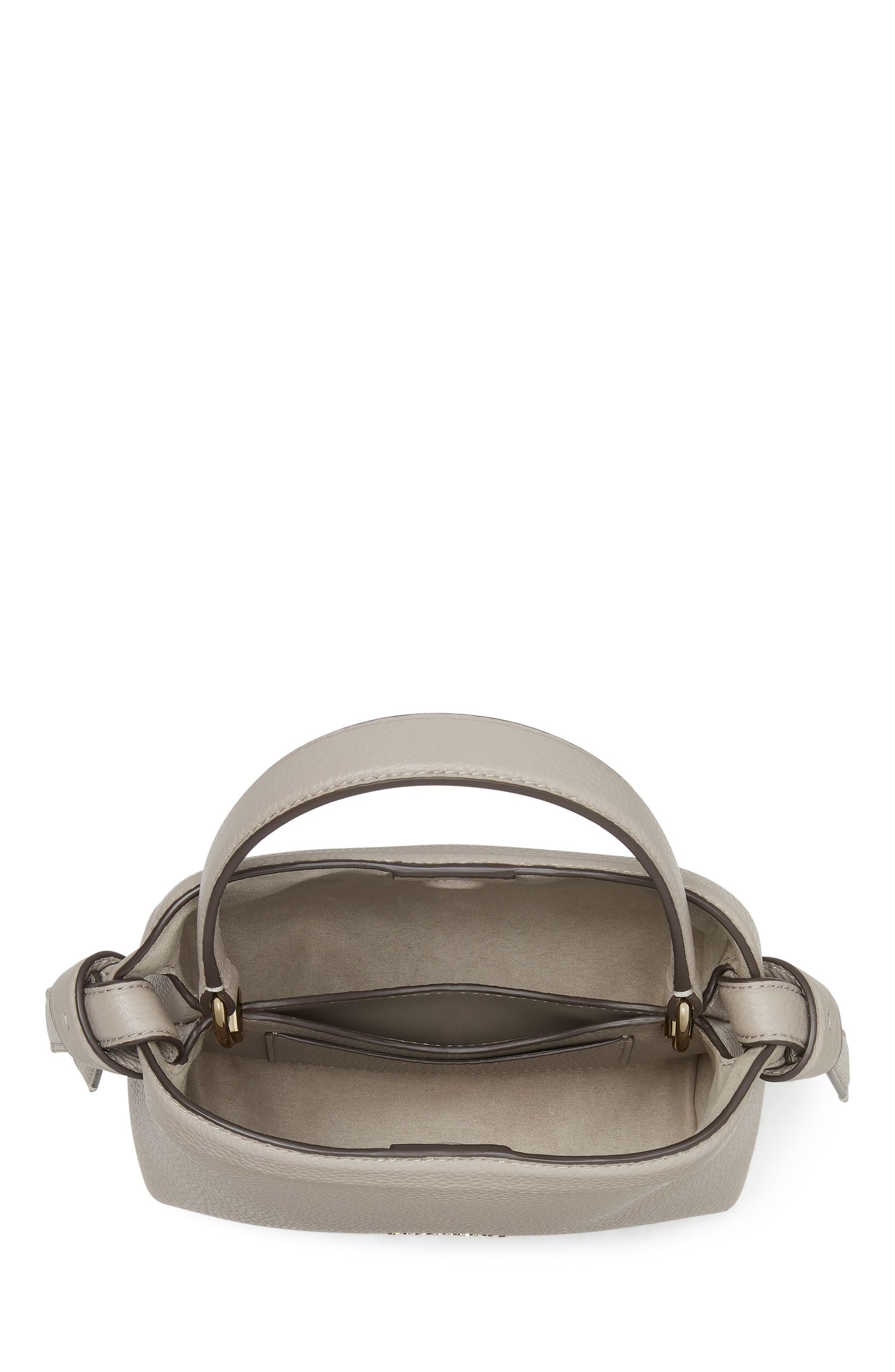 kd067-Knott Mini Crossbody Tote-Warm Taupe.