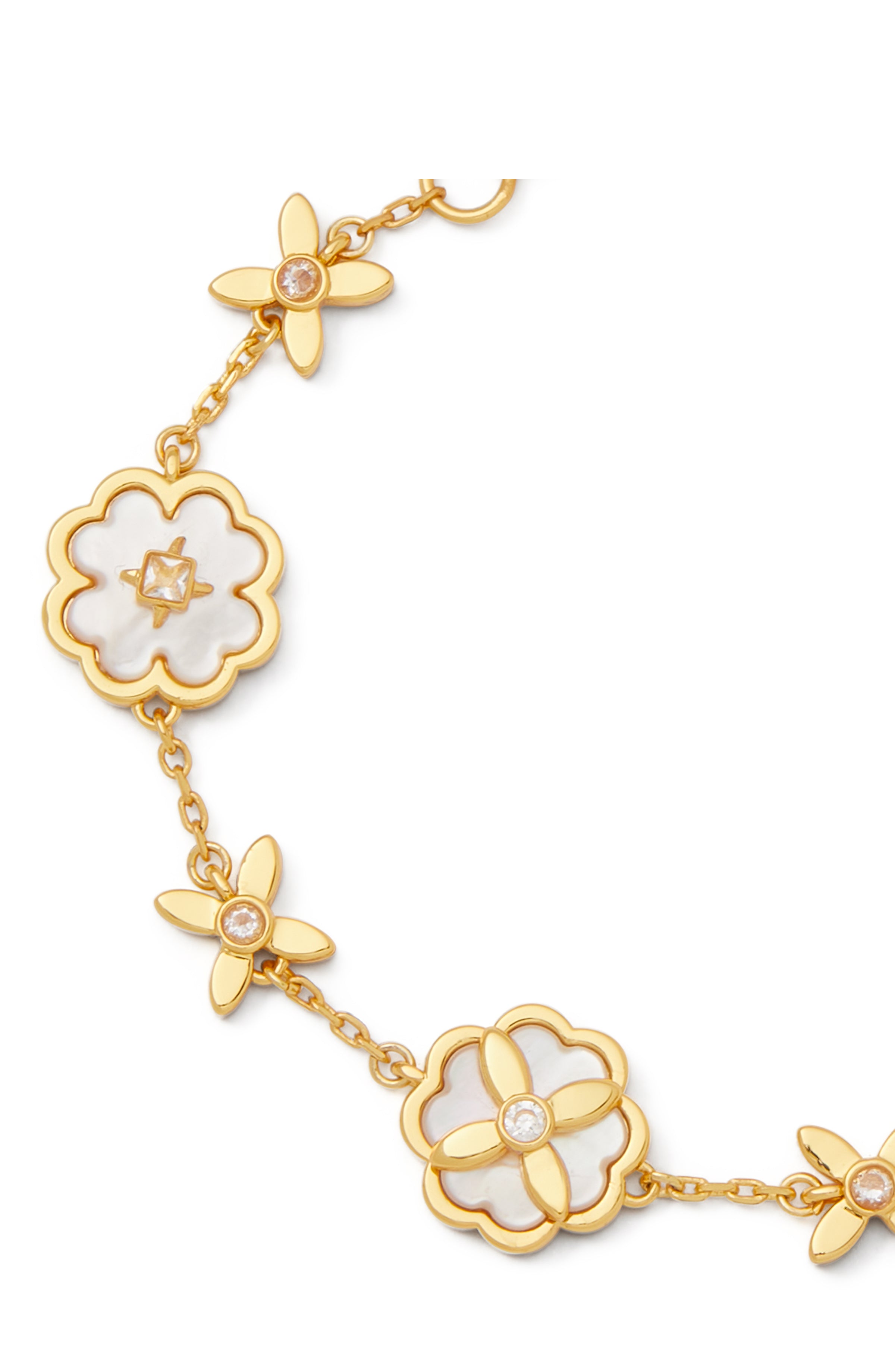 KD292-Heritage Bloom Line Bracelet