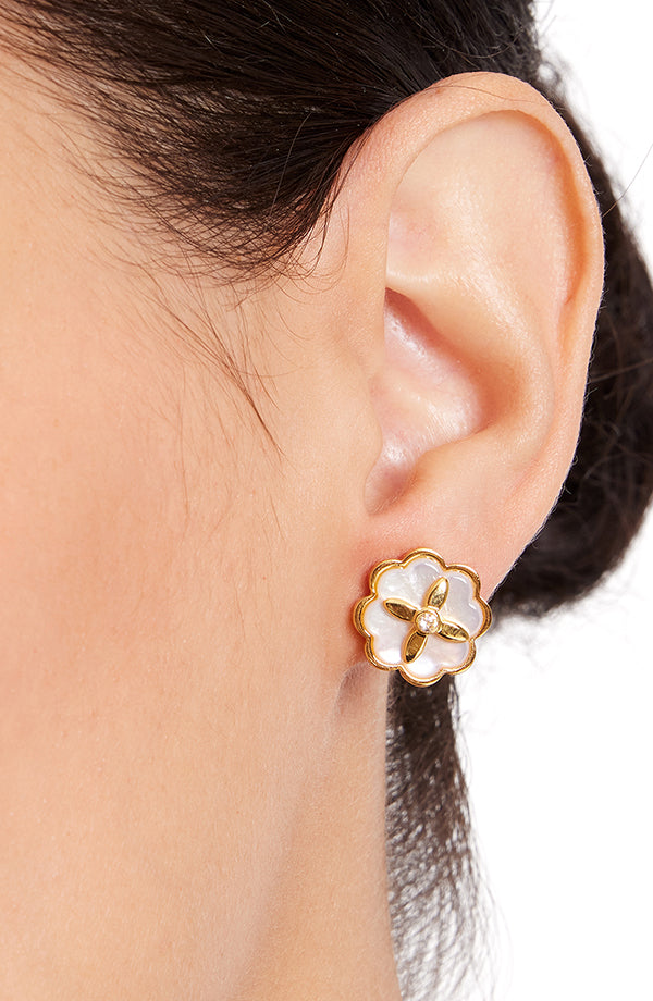 KD307-Heritage Bloom Studs