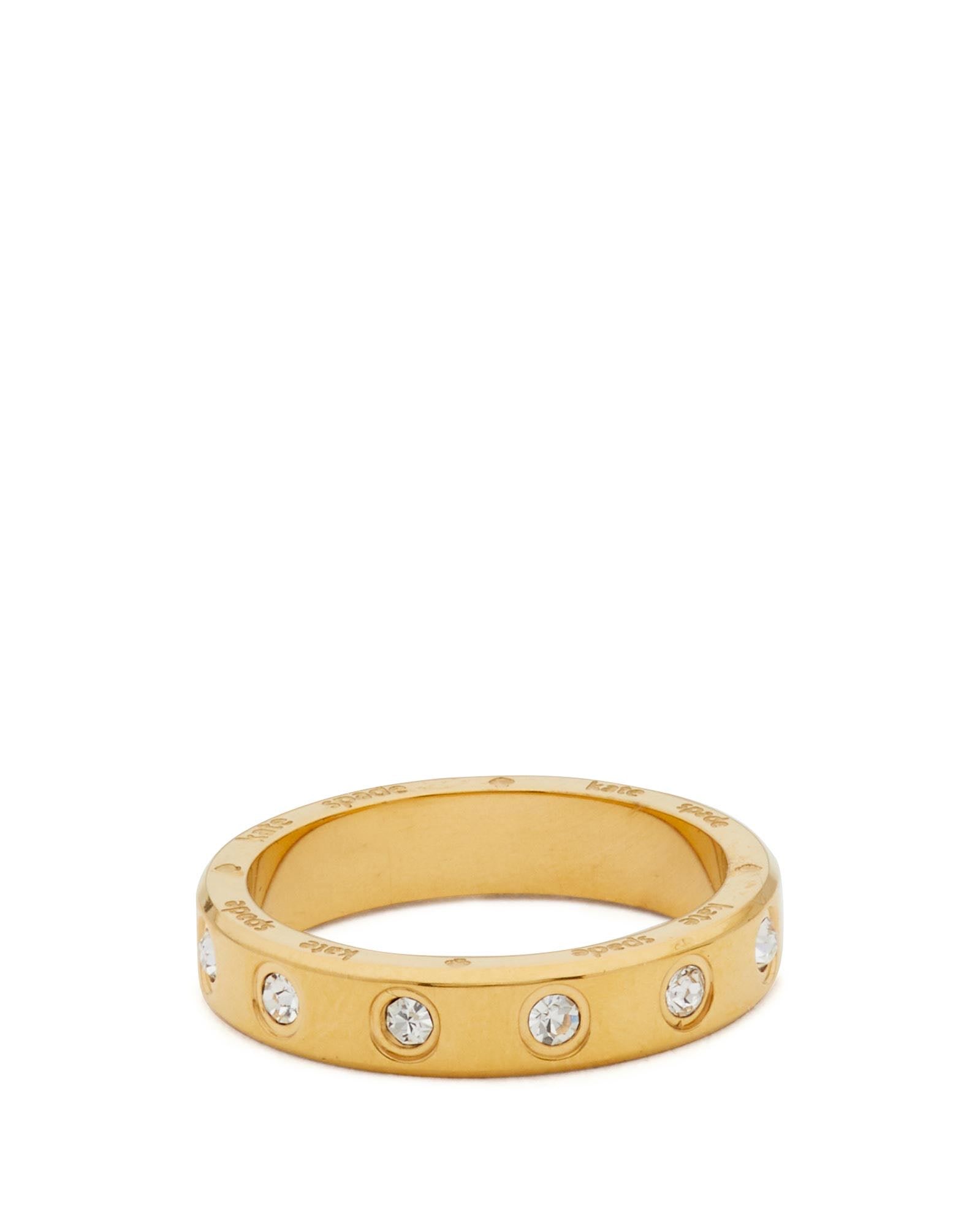 ke030_Set In Stone Ring_Clear/Gold