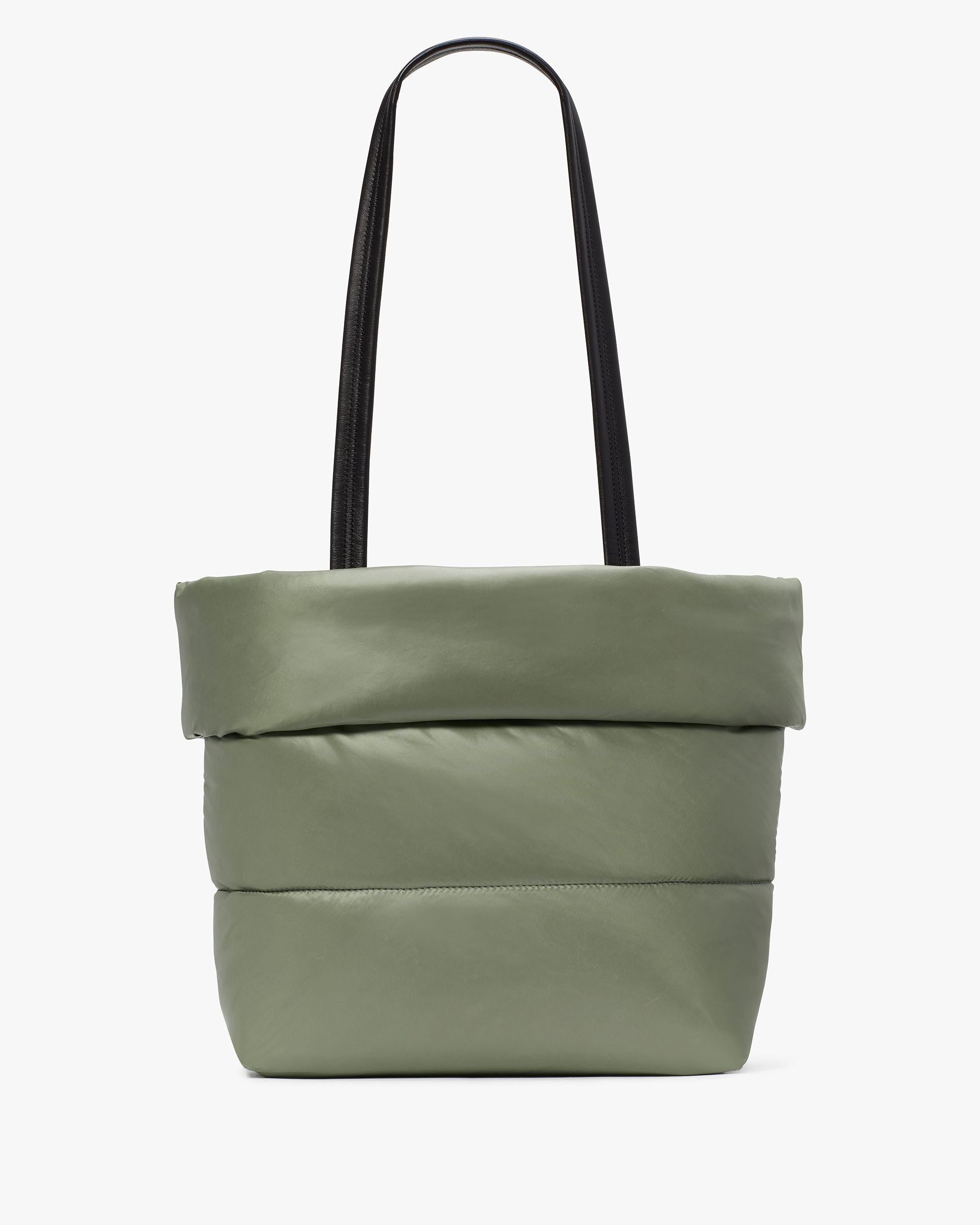 puffed small tote