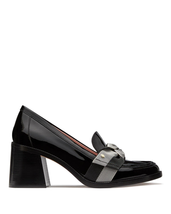 KE313-Leandra Loafer Pumps-Black Multi