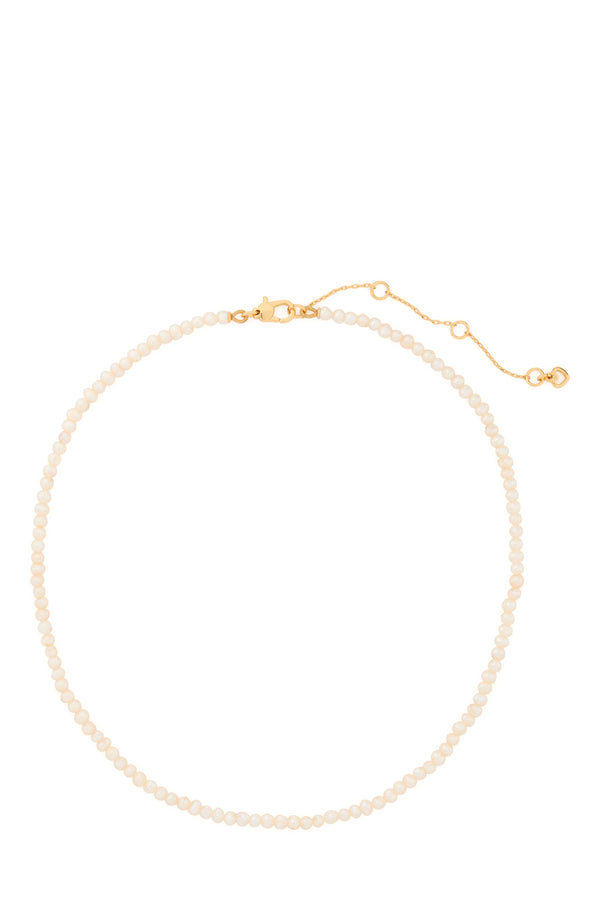 KF135_Pearl Necklace_Cream/Gold