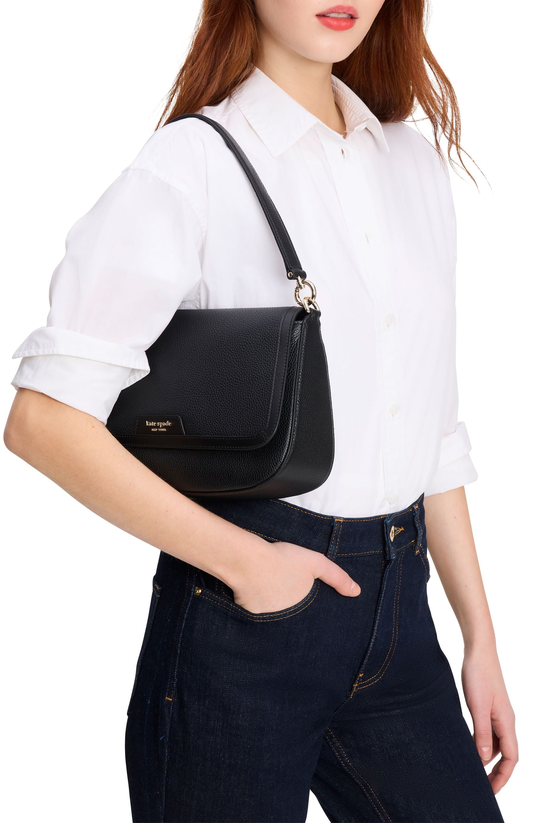 KF860-FLAP SHDR-Black