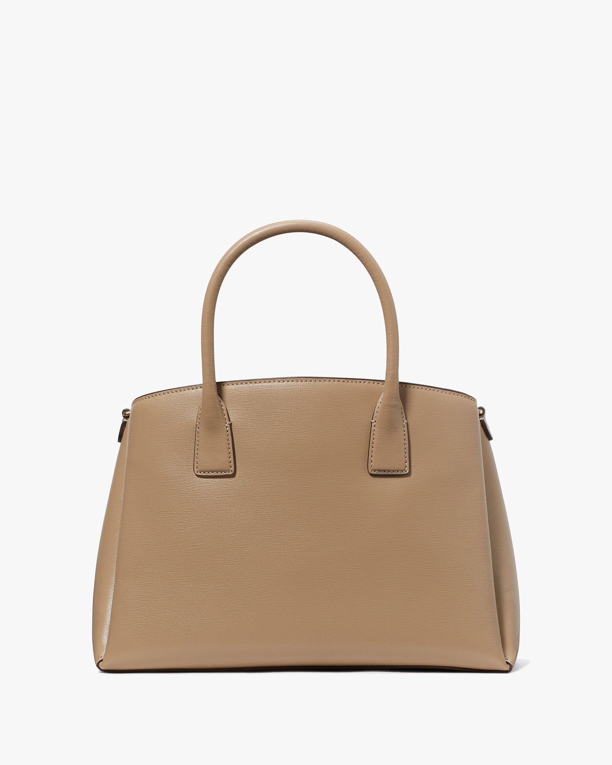 KF872-serena satchel-Timeless Taupe