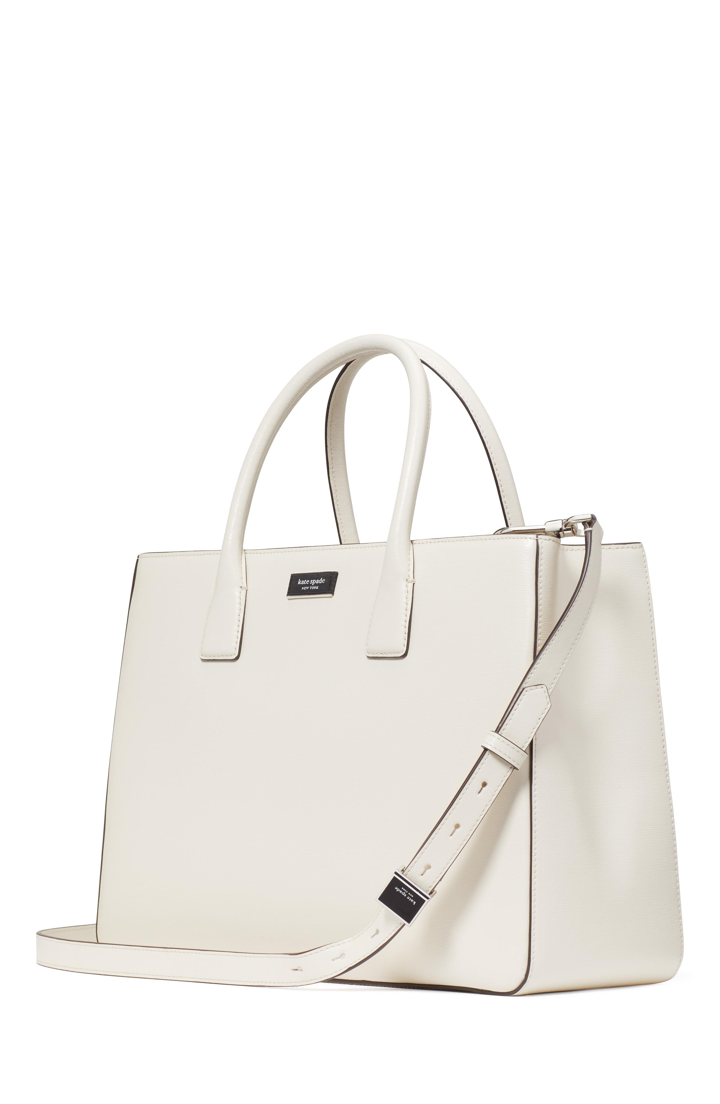 KF878-sam lg tote-Parchment