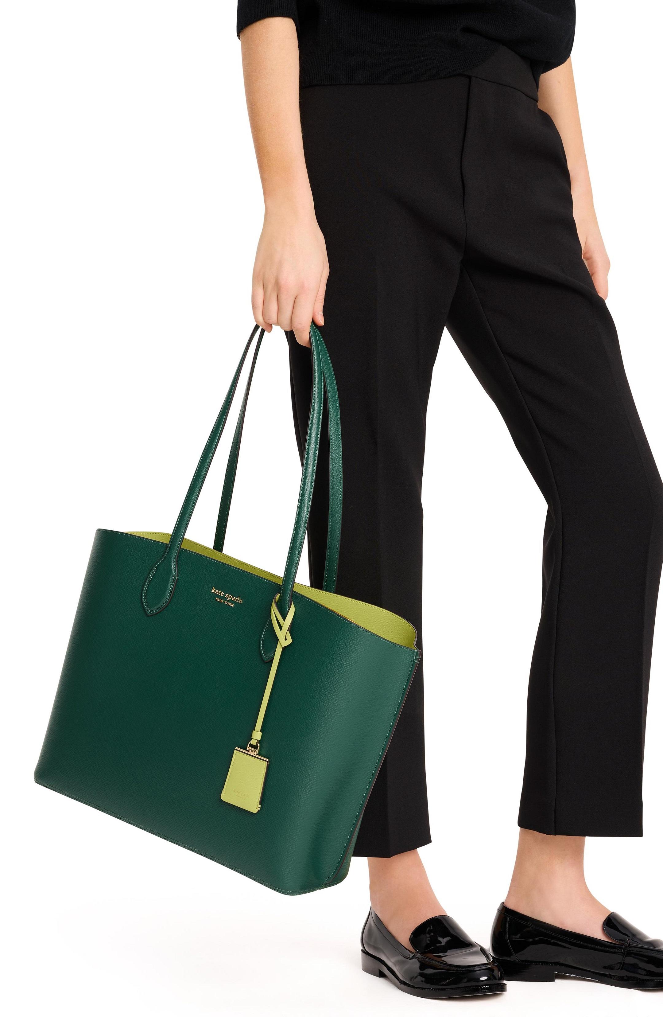 KF895-Suite Work Tote-Arugula Multi