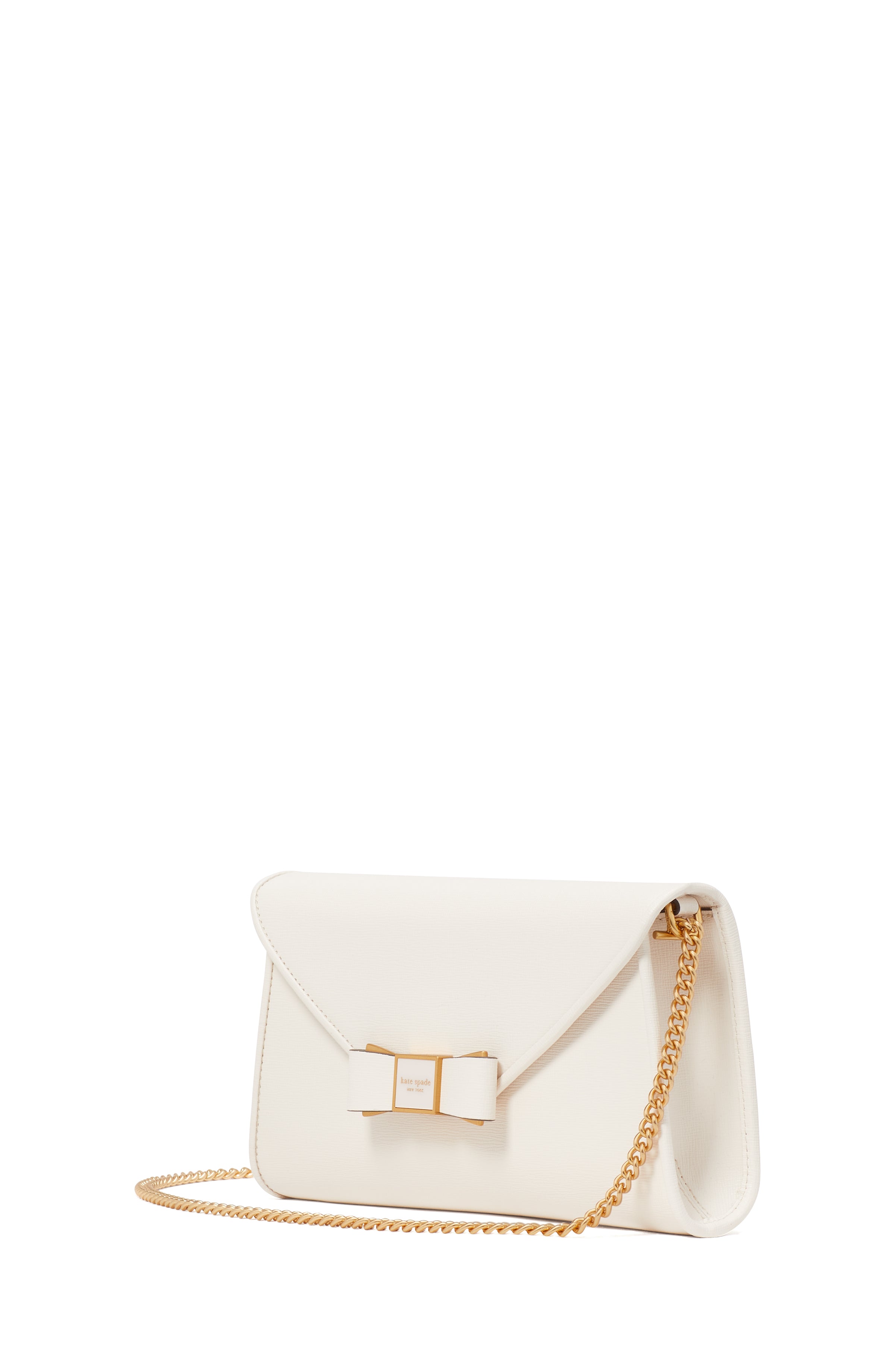 KF927_Morgan Bow Embellished Envelope Flap Crossbody_Parchment