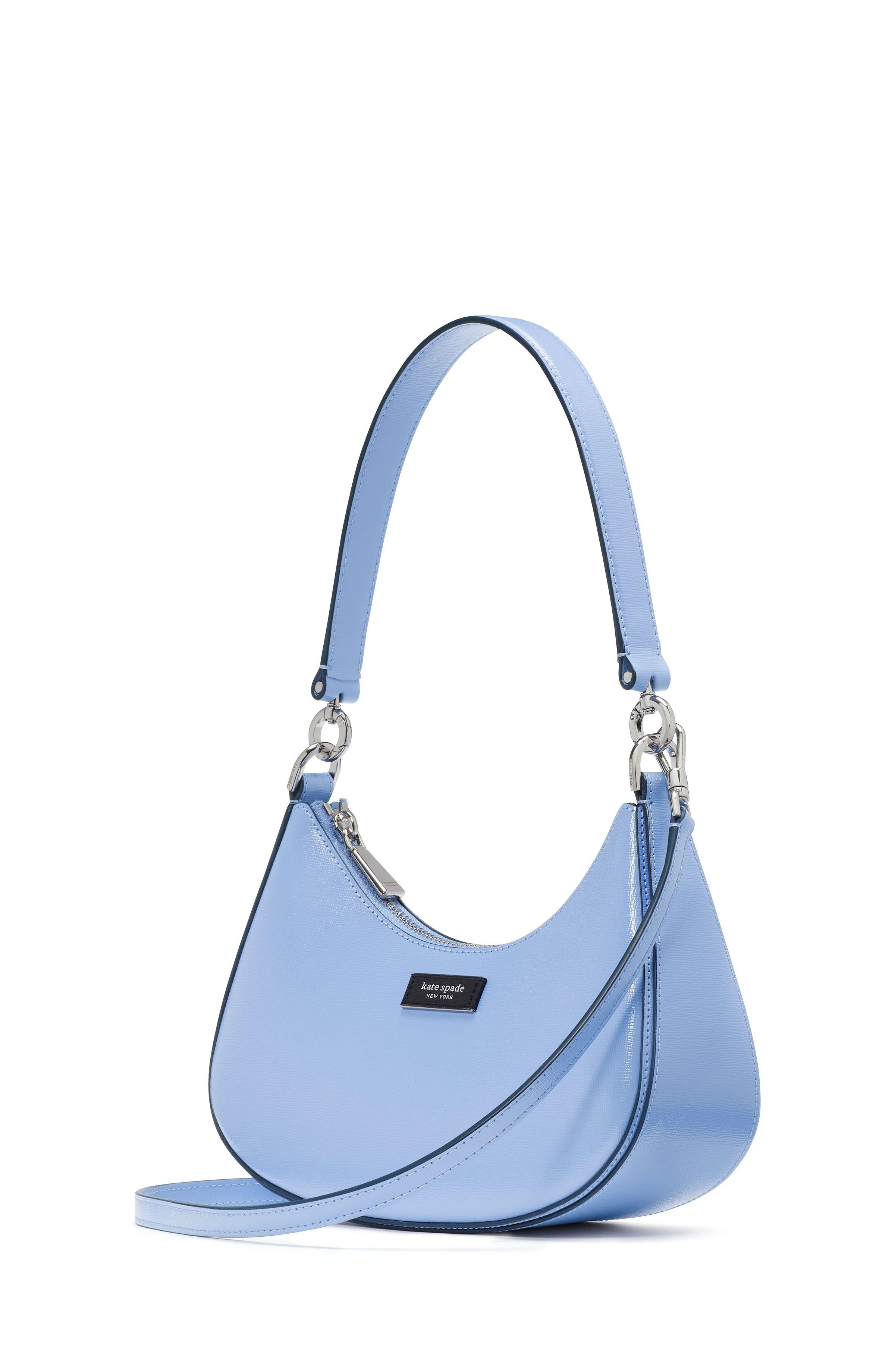 KG099-sam icon small convertible crossbody-Genie Blue