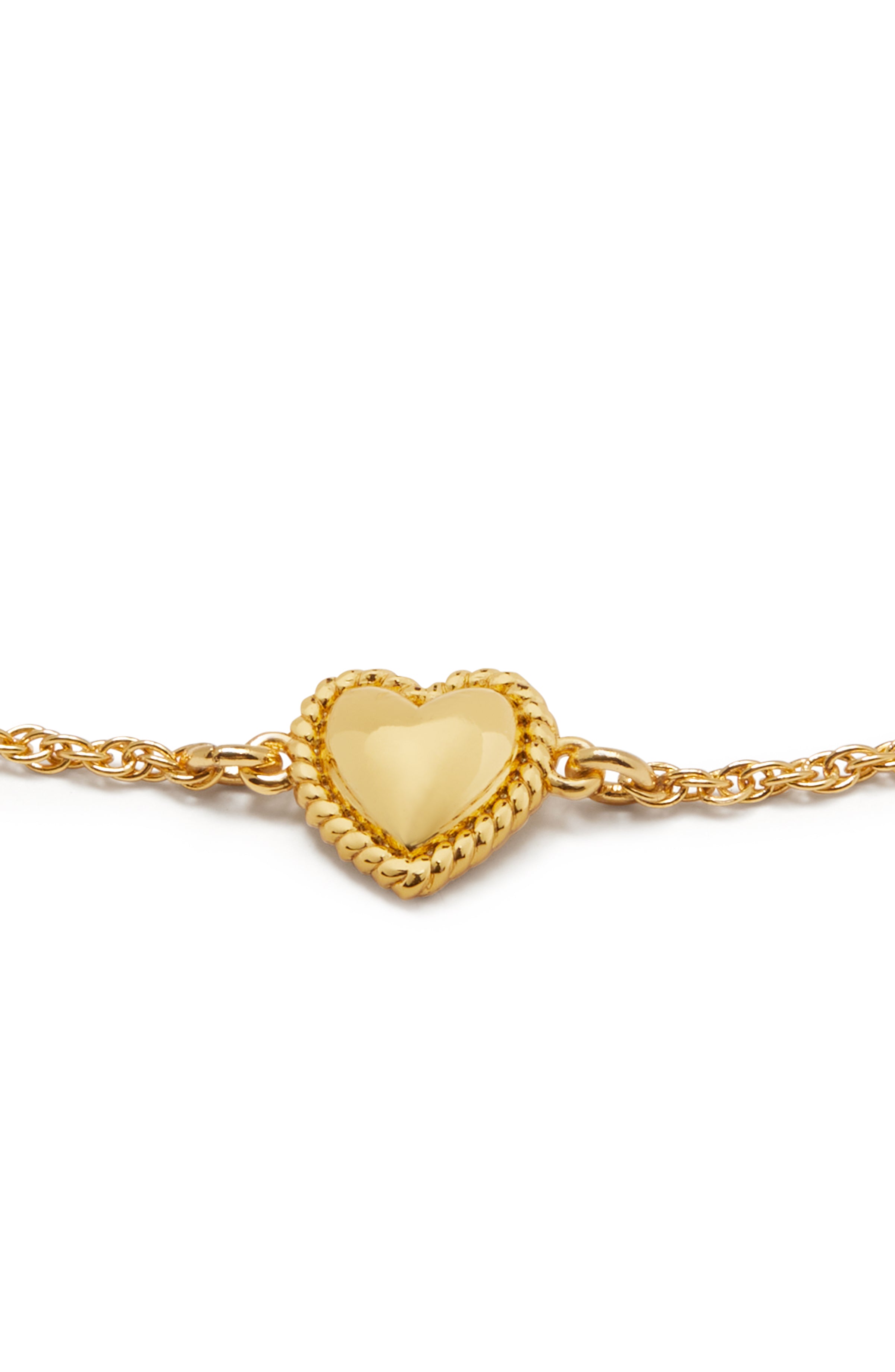 kg396_Heart Of Gold ID Bracelet_Gold