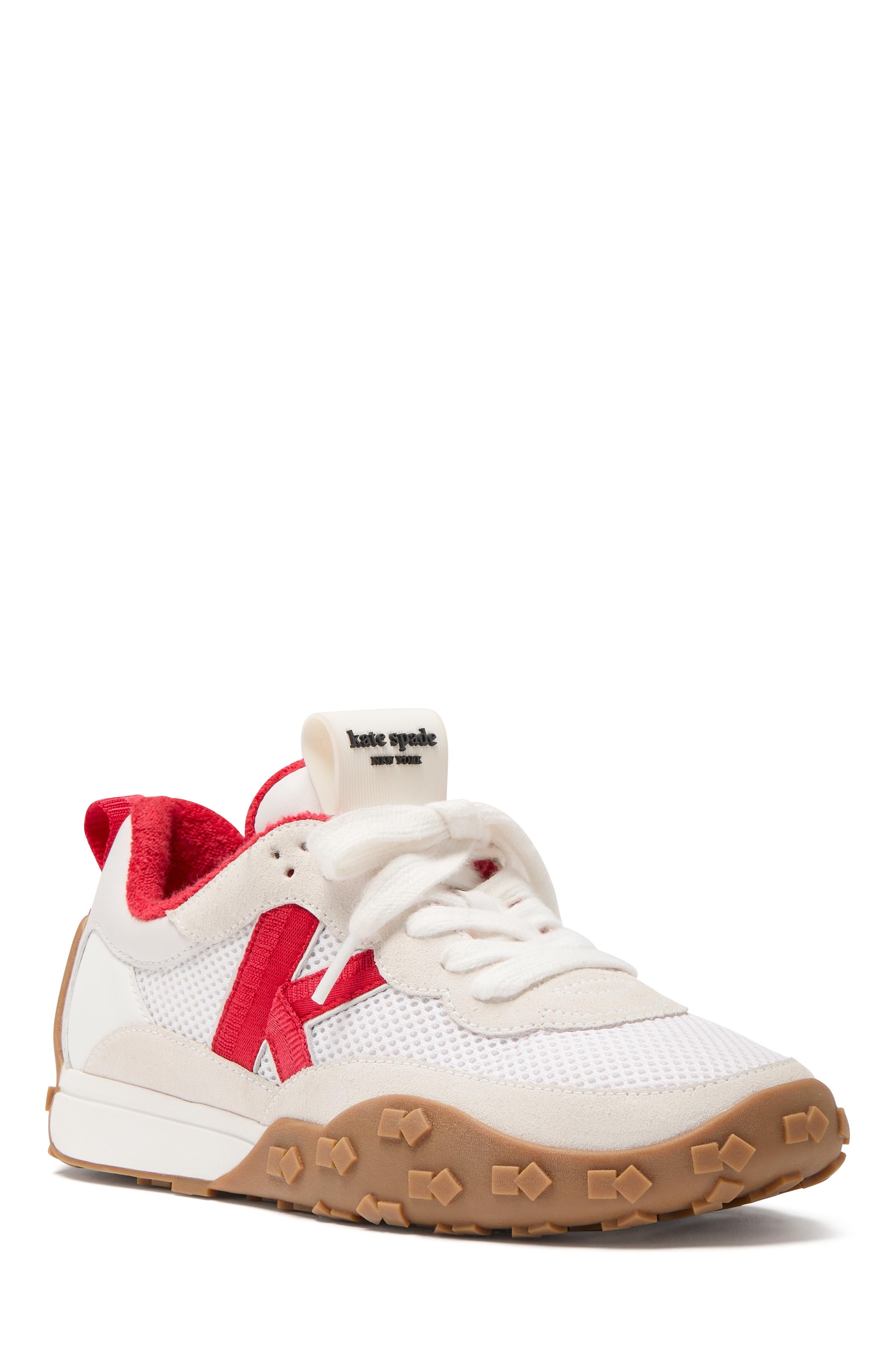 KG690-K As In Kate Sneakers-True White/ Cherry R