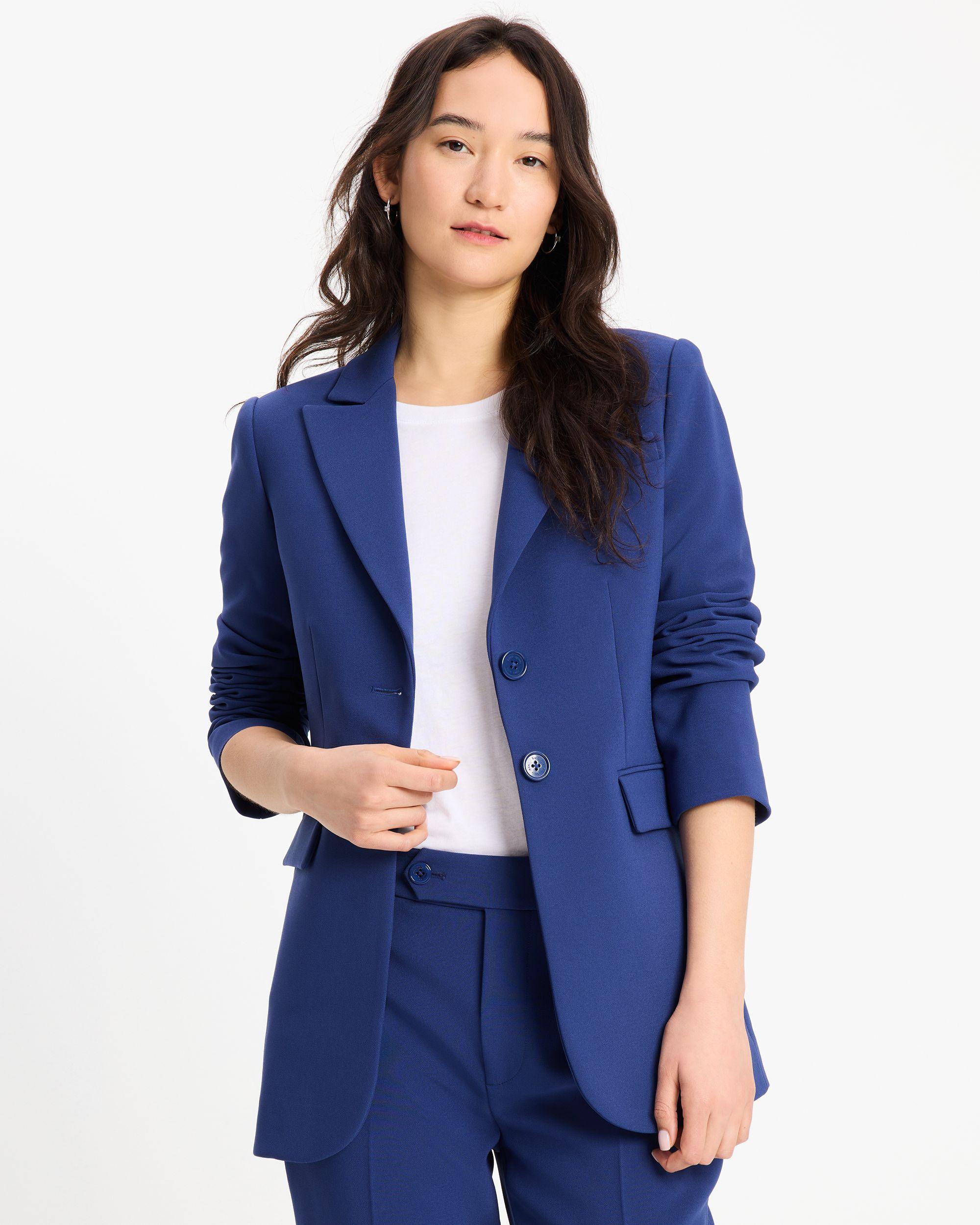 KG917-avrey blazer-French Navy