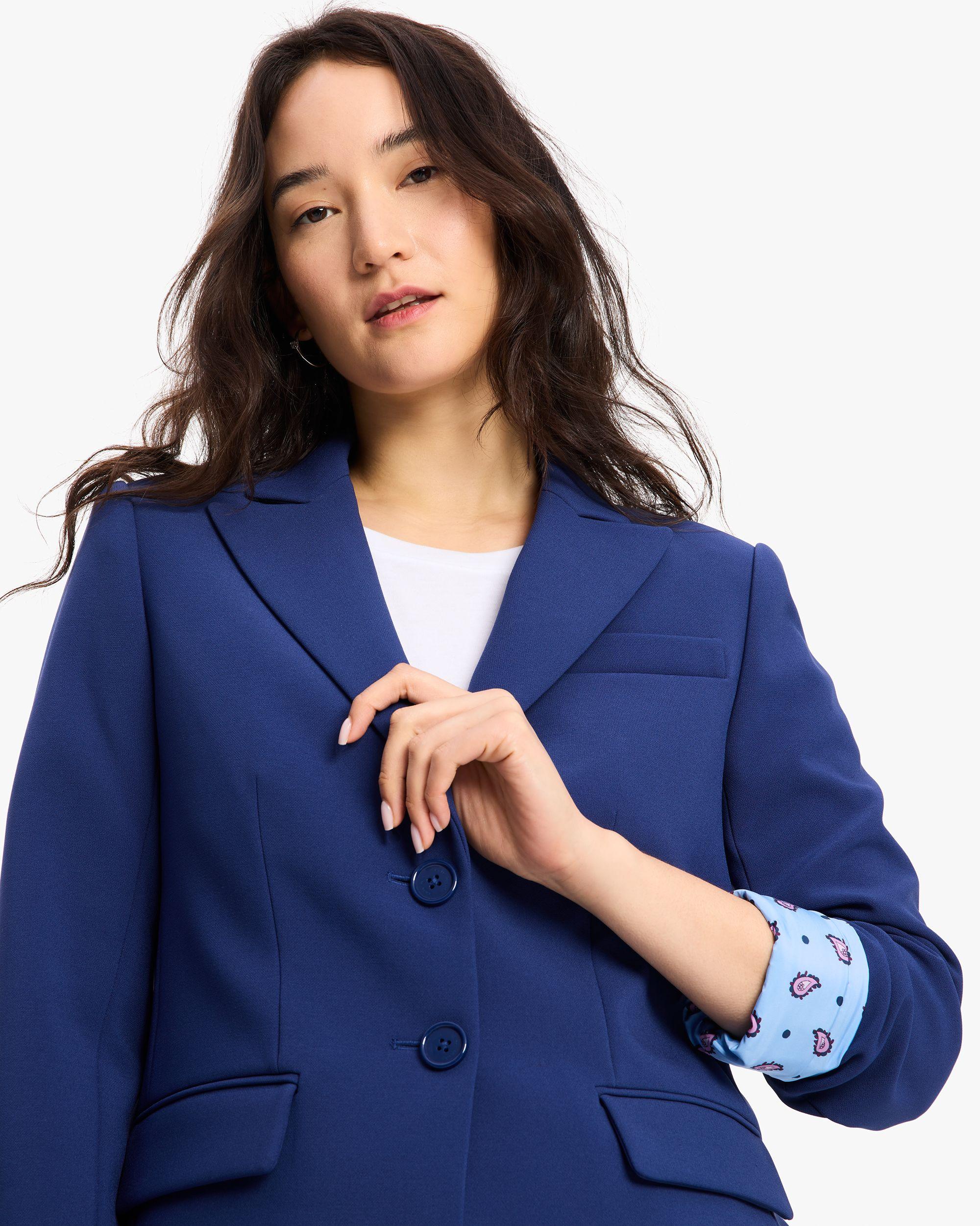 KG917-avrey blazer-French Navy