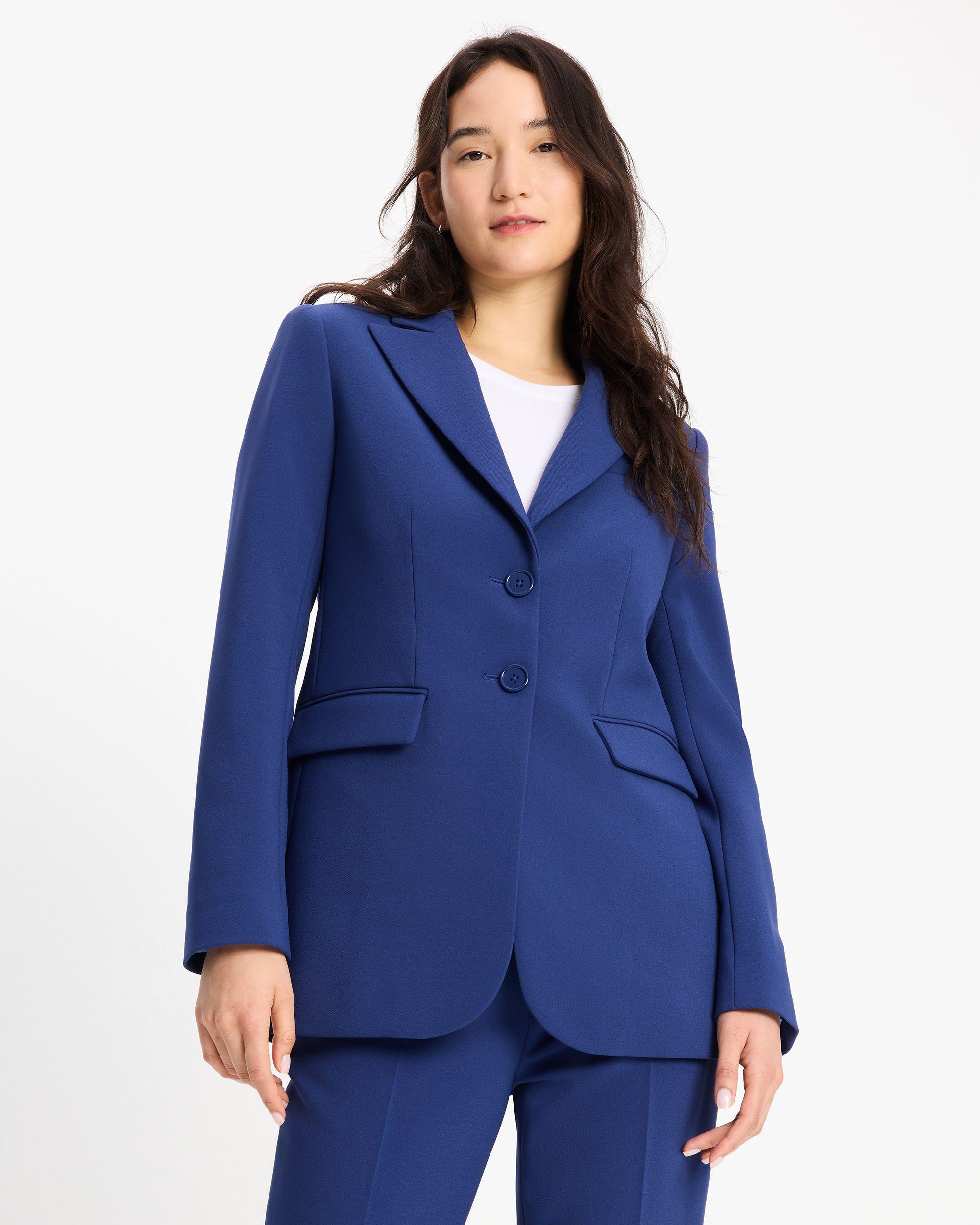 KG917-avrey blazer-French Navy