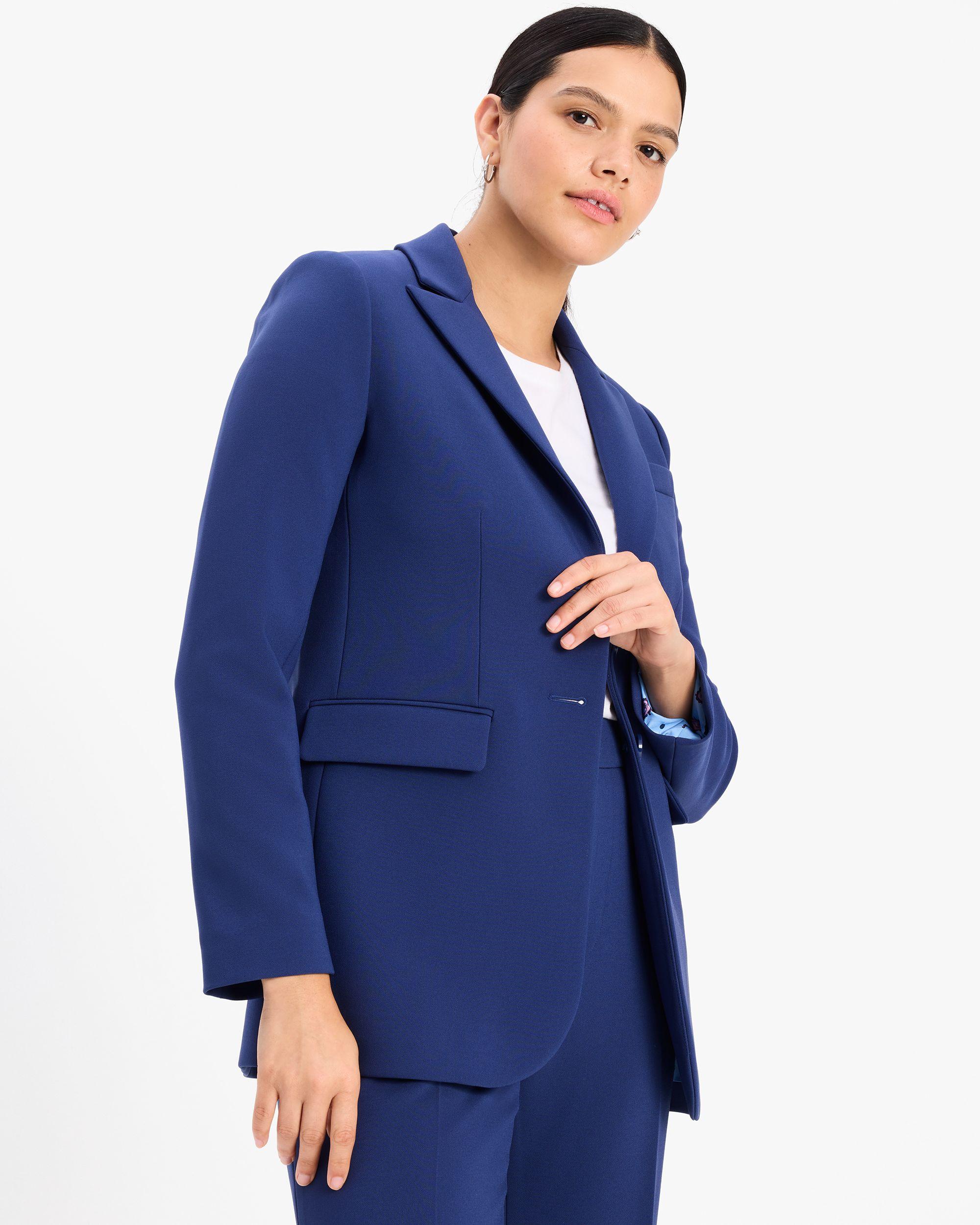 KG917-avrey blazer-French Navy