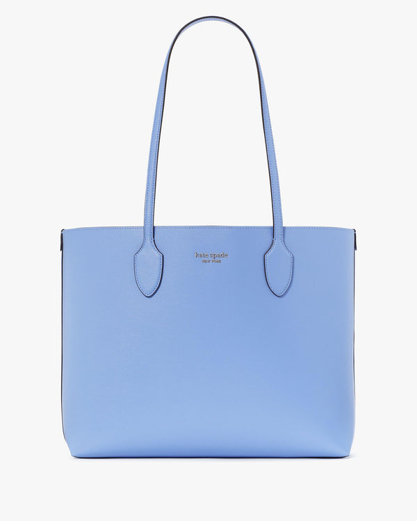 KH049-blkr lg tote-Genie Blue Multi