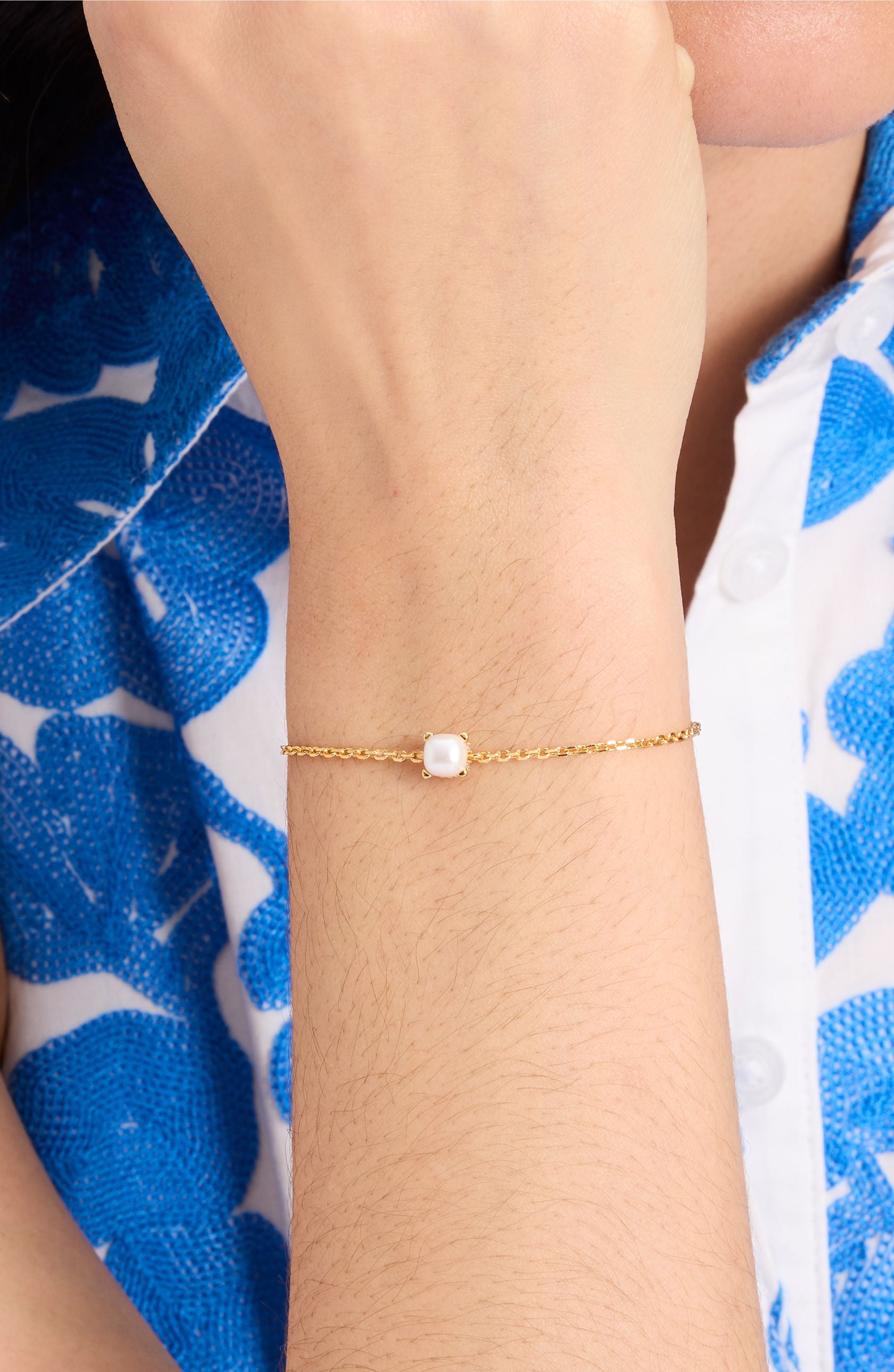 KH918_Bracelet_Cream/Gold