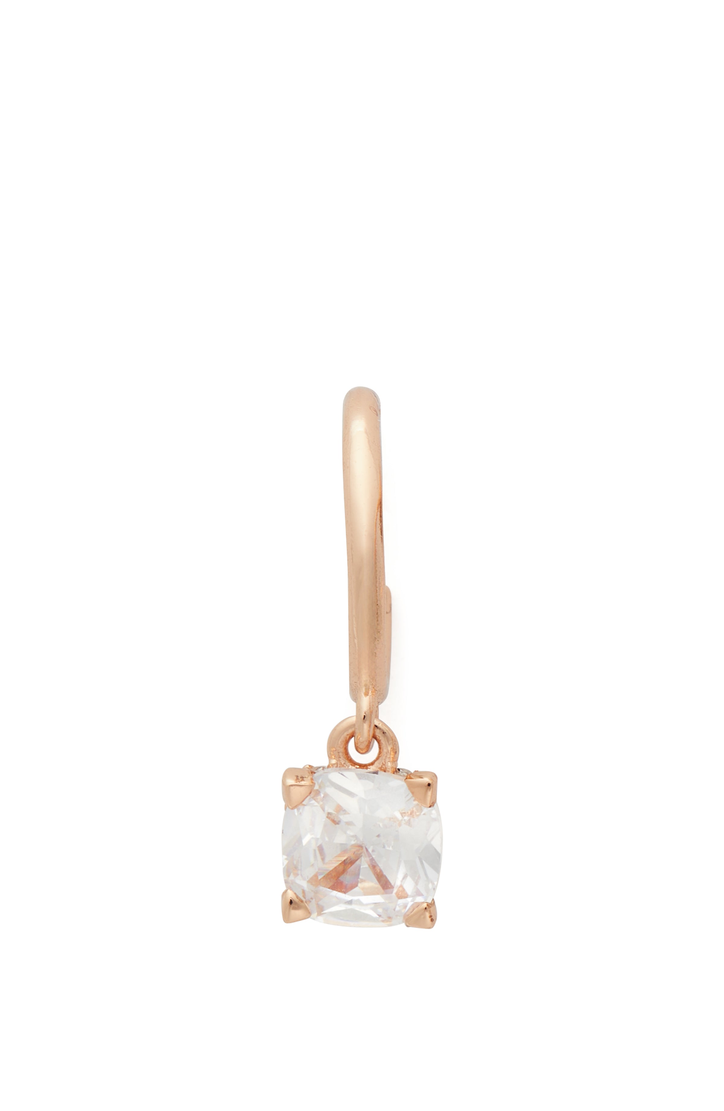 KH936_Squr Hgie 6Mm_Clear/Rose Gold