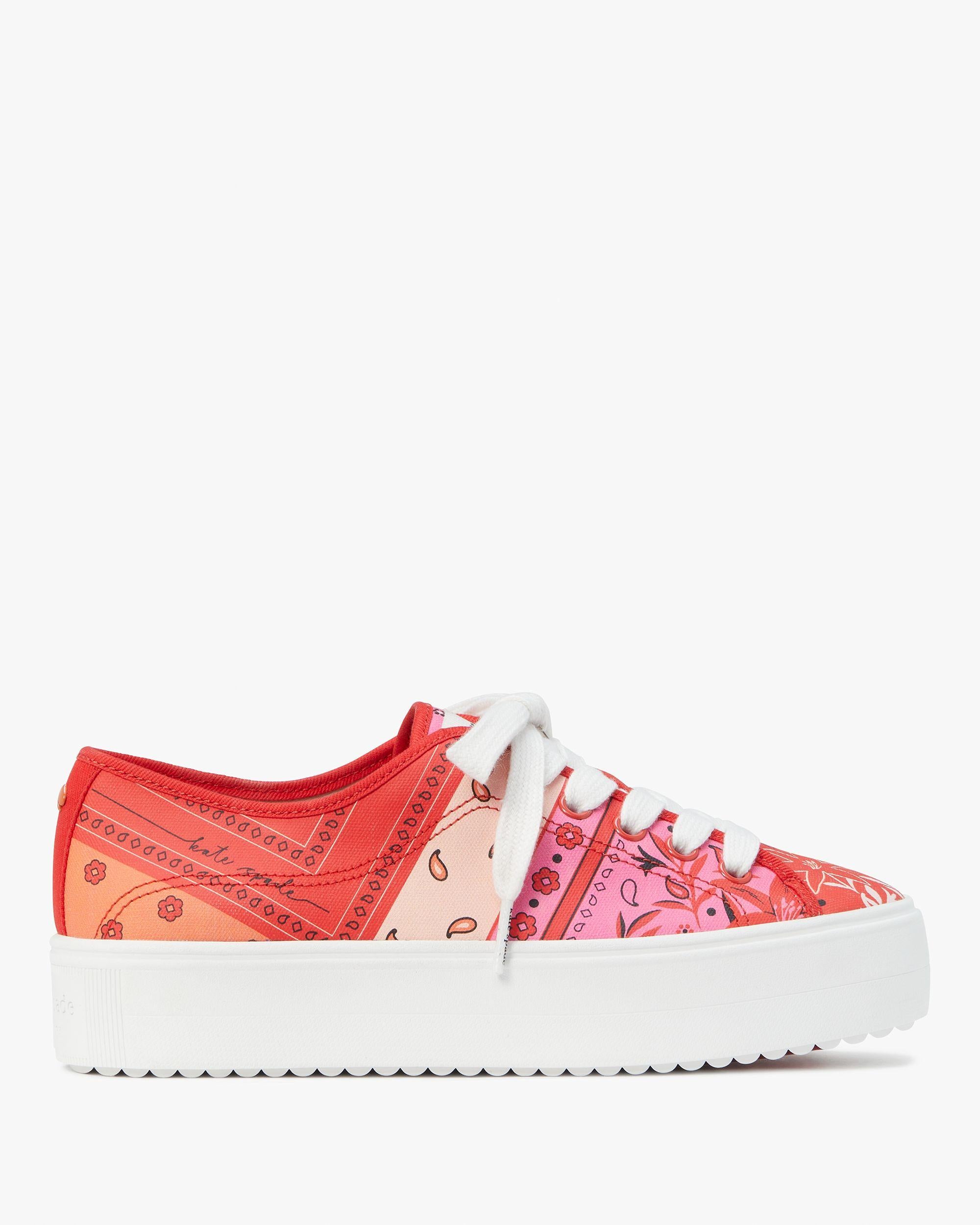 serve bandana patchwork sneakers