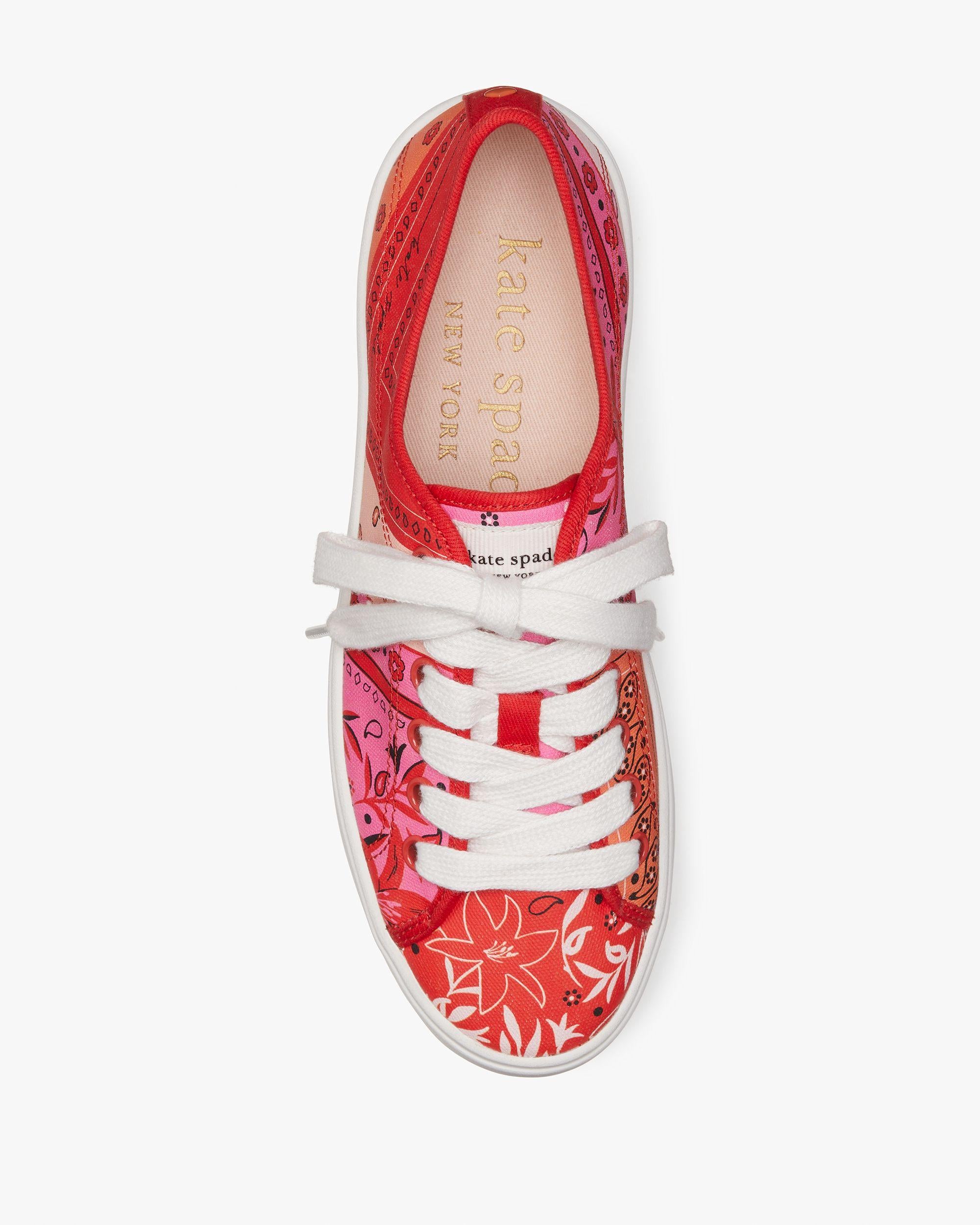 serve bandana patchwork sneakers