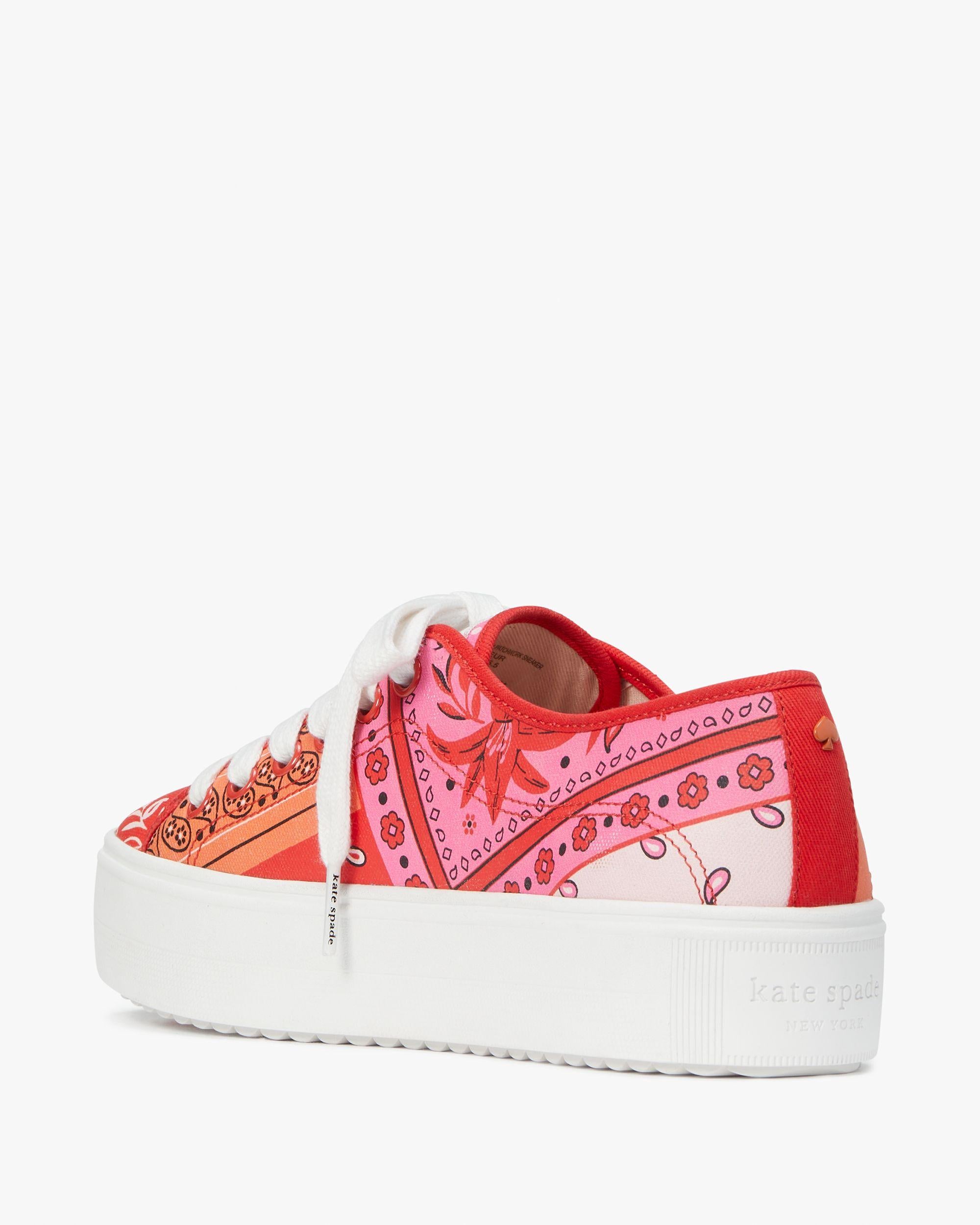 serve bandana patchwork sneakers