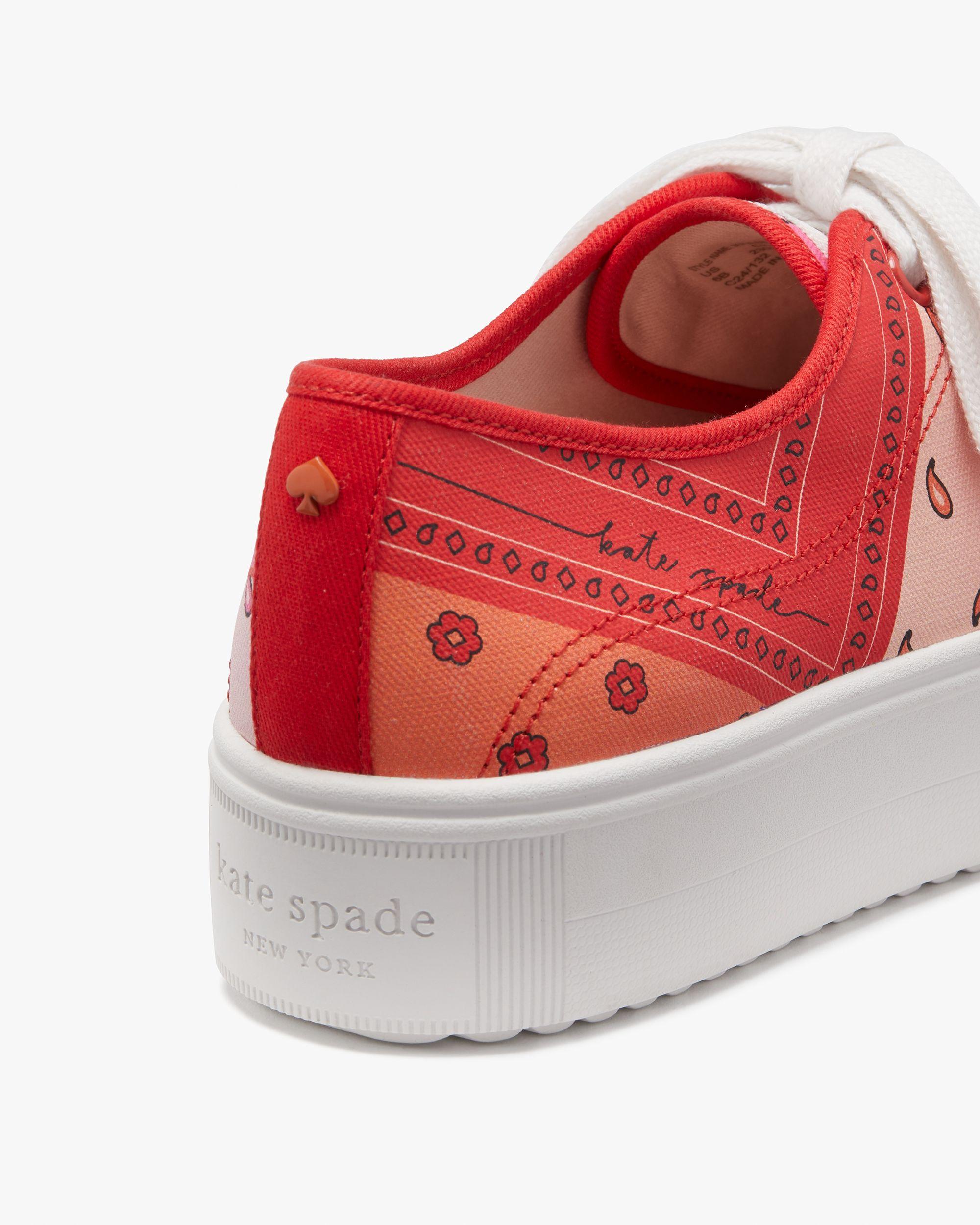 serve bandana patchwork sneakers