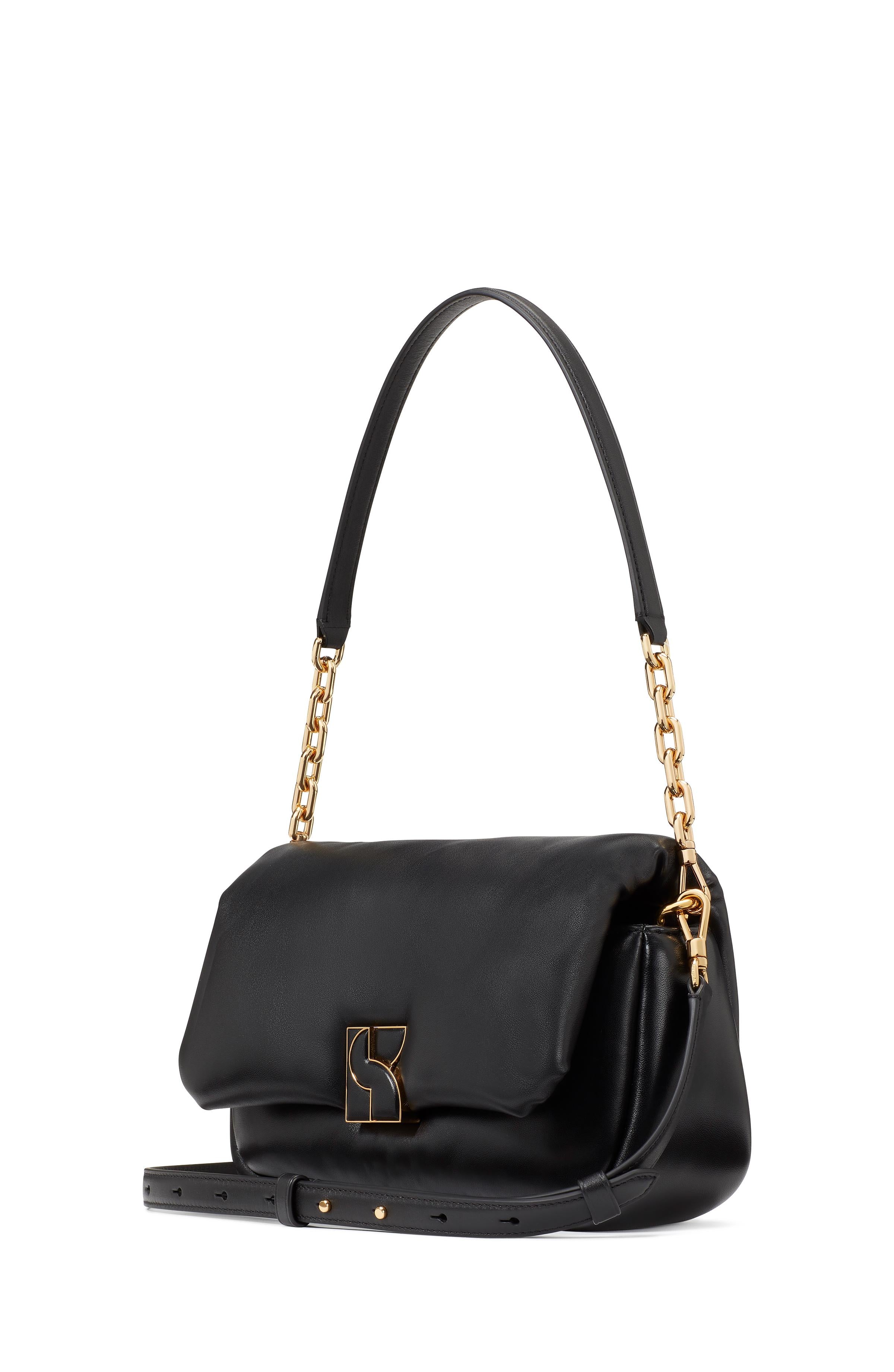 dakota puffy leather crossbody