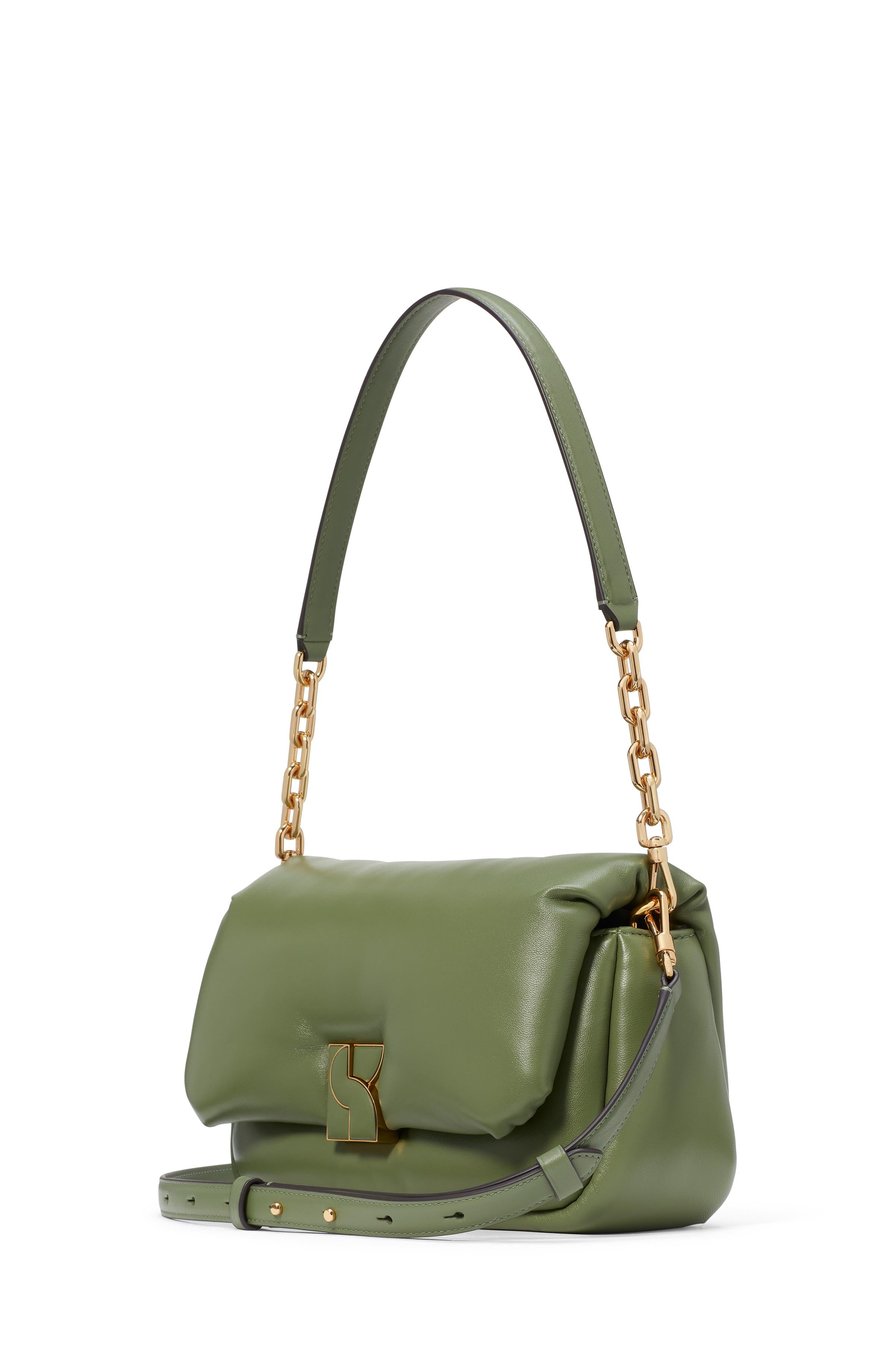 dakota puffy leather crossbody