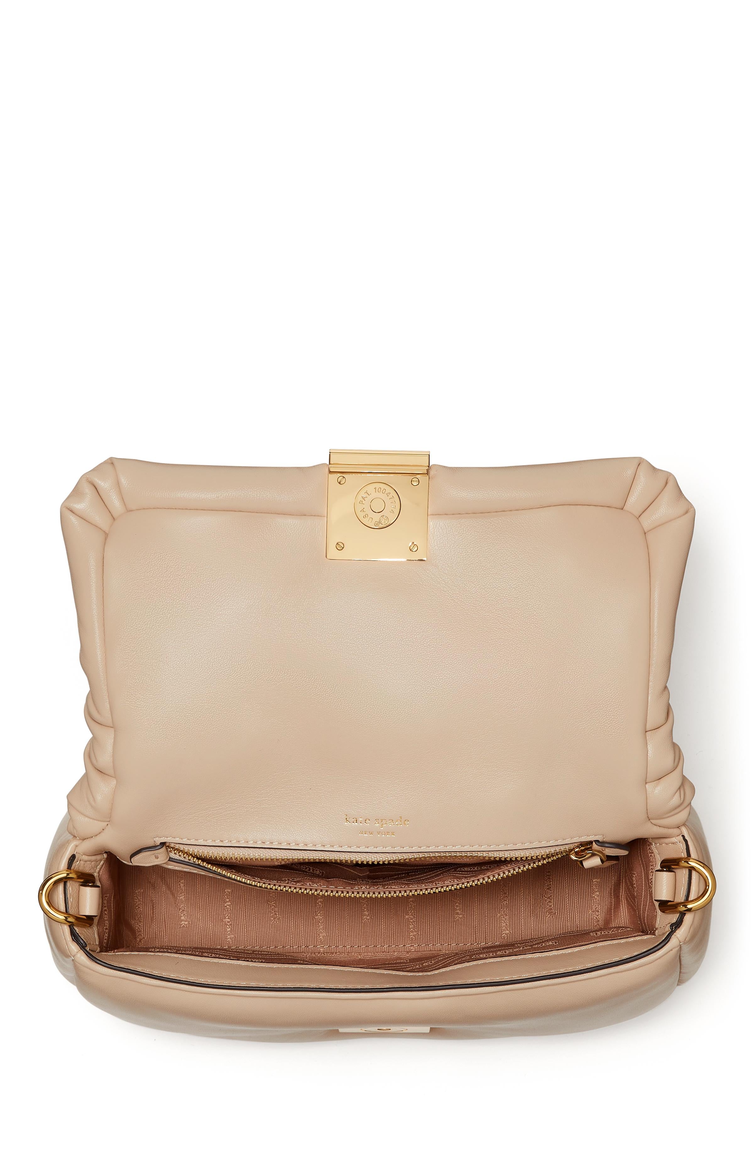 dakota puffy leather crossbody