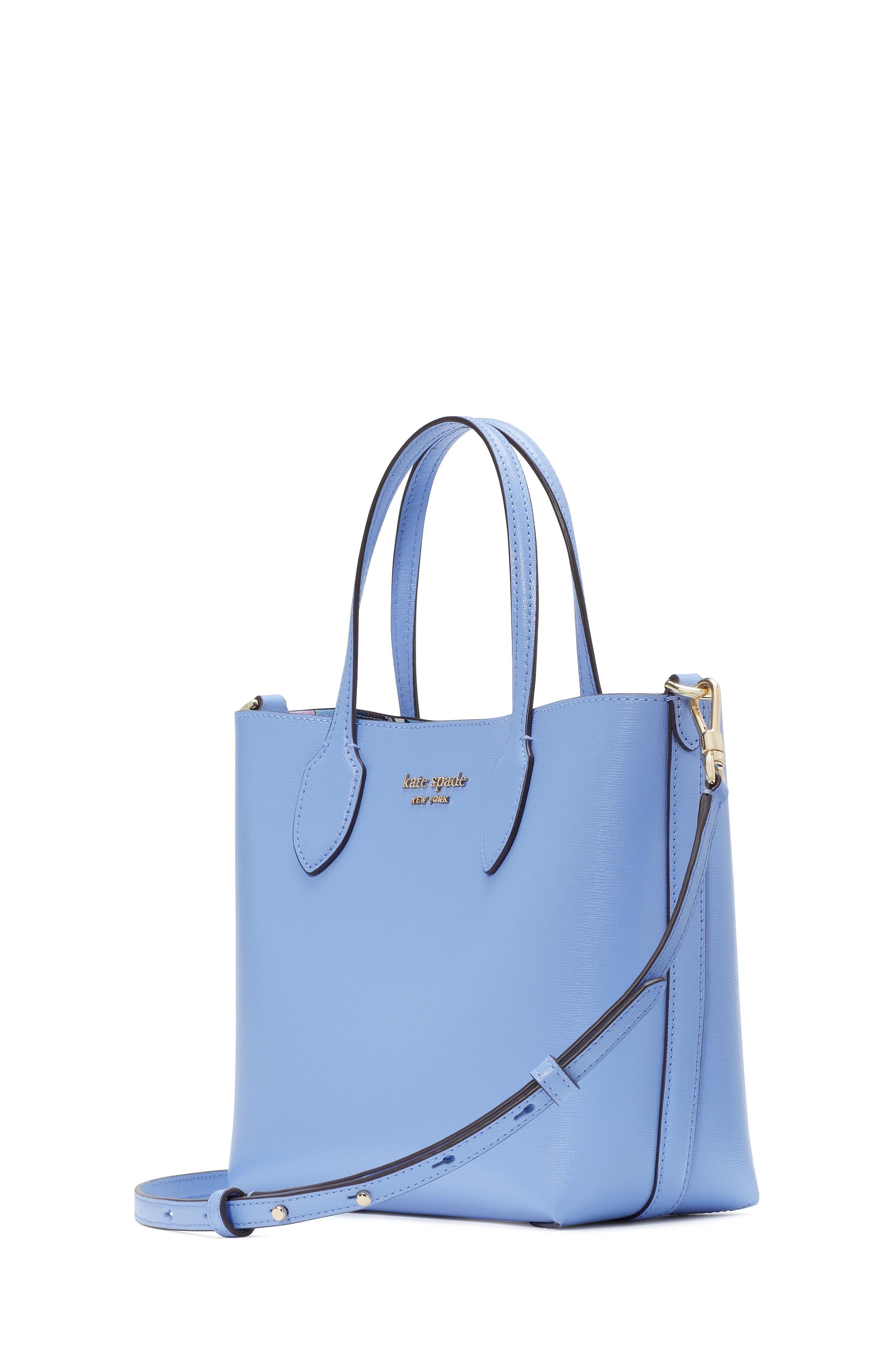 KI126-blkr md x tote-Genie Blue Multi