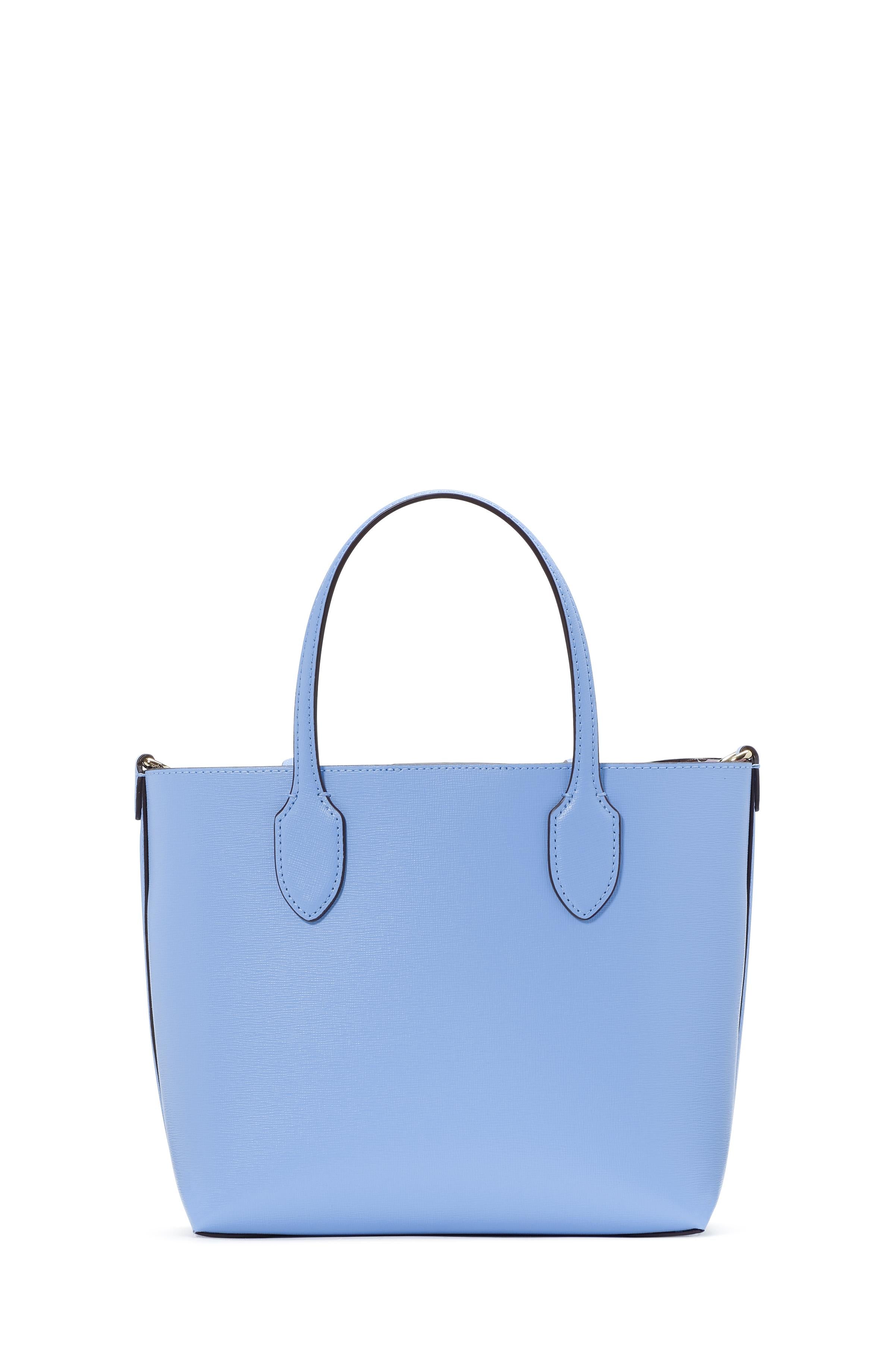 KI126-blkr md x tote-Genie Blue Multi