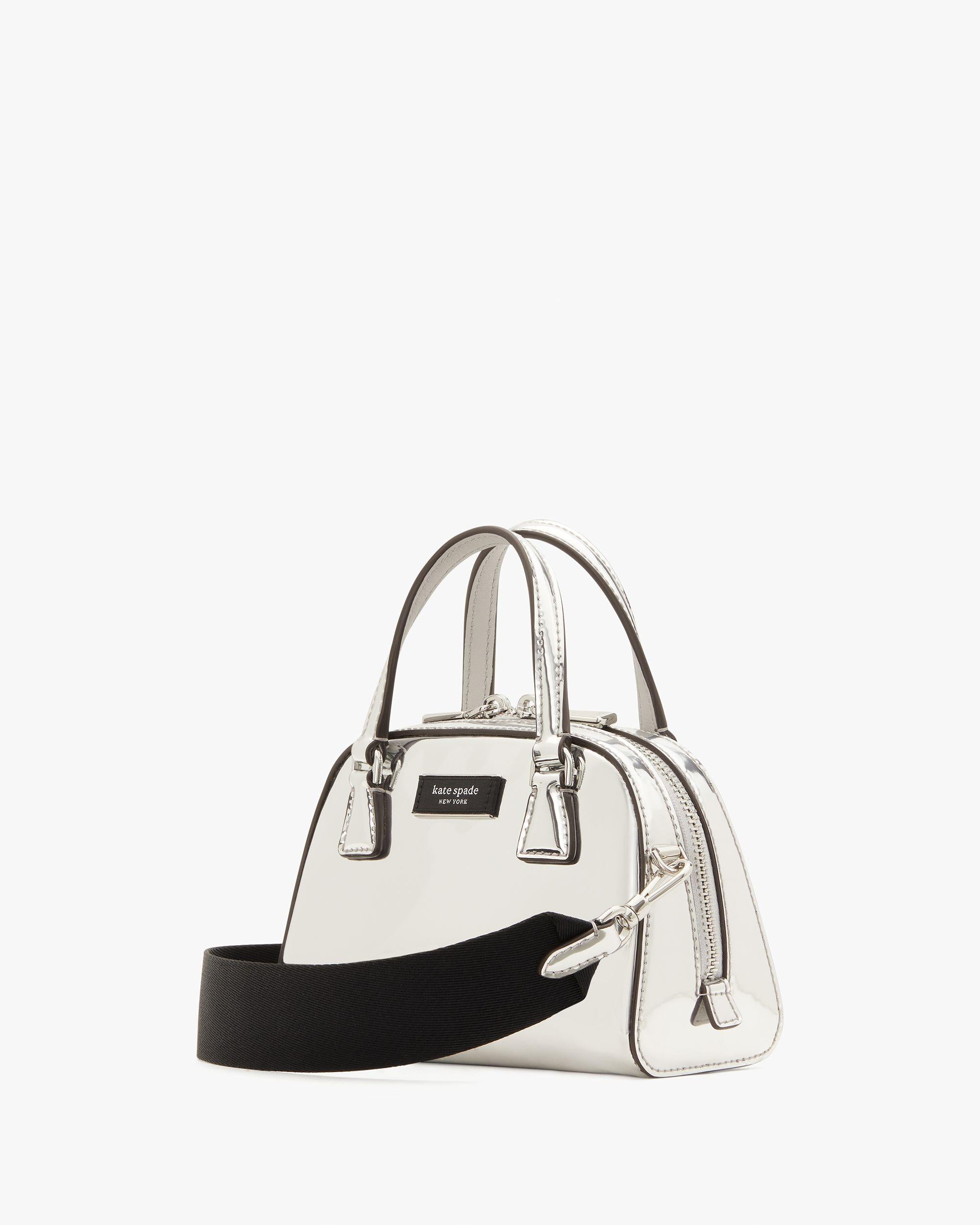 sam icon metallic mini duffle bag