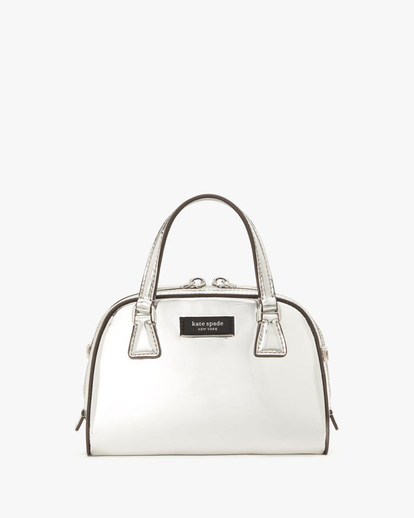 sam icon metallic mini duffle bag