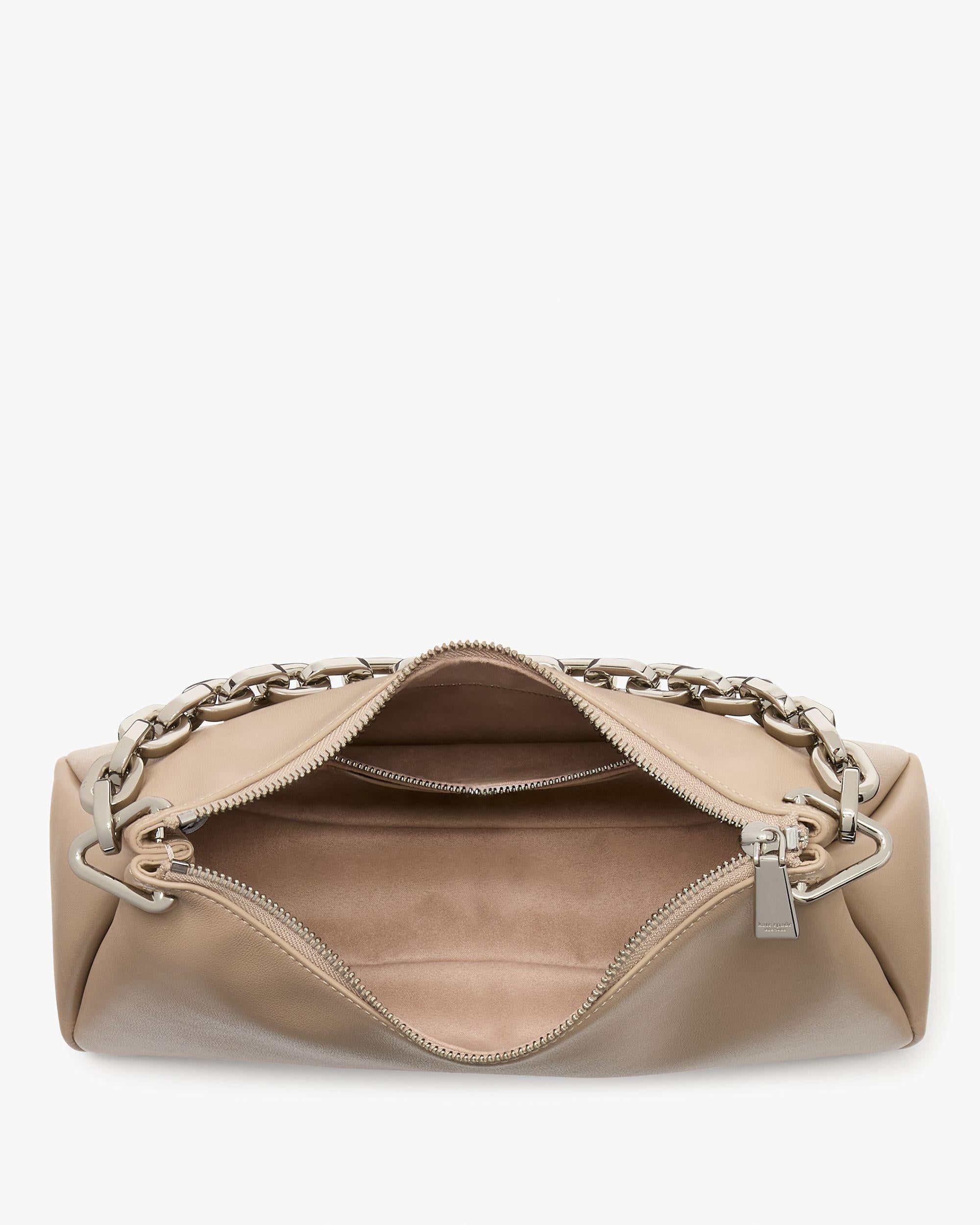 KI421-Grace Chain Shoulder Bag-Timeless Taupe