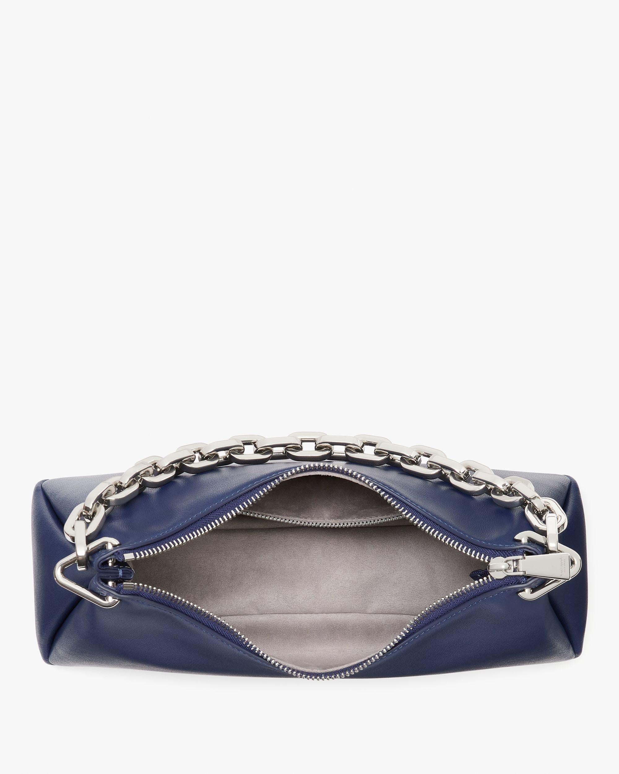 KI421-Grace Chain Shoulder Bag-Deep Lake