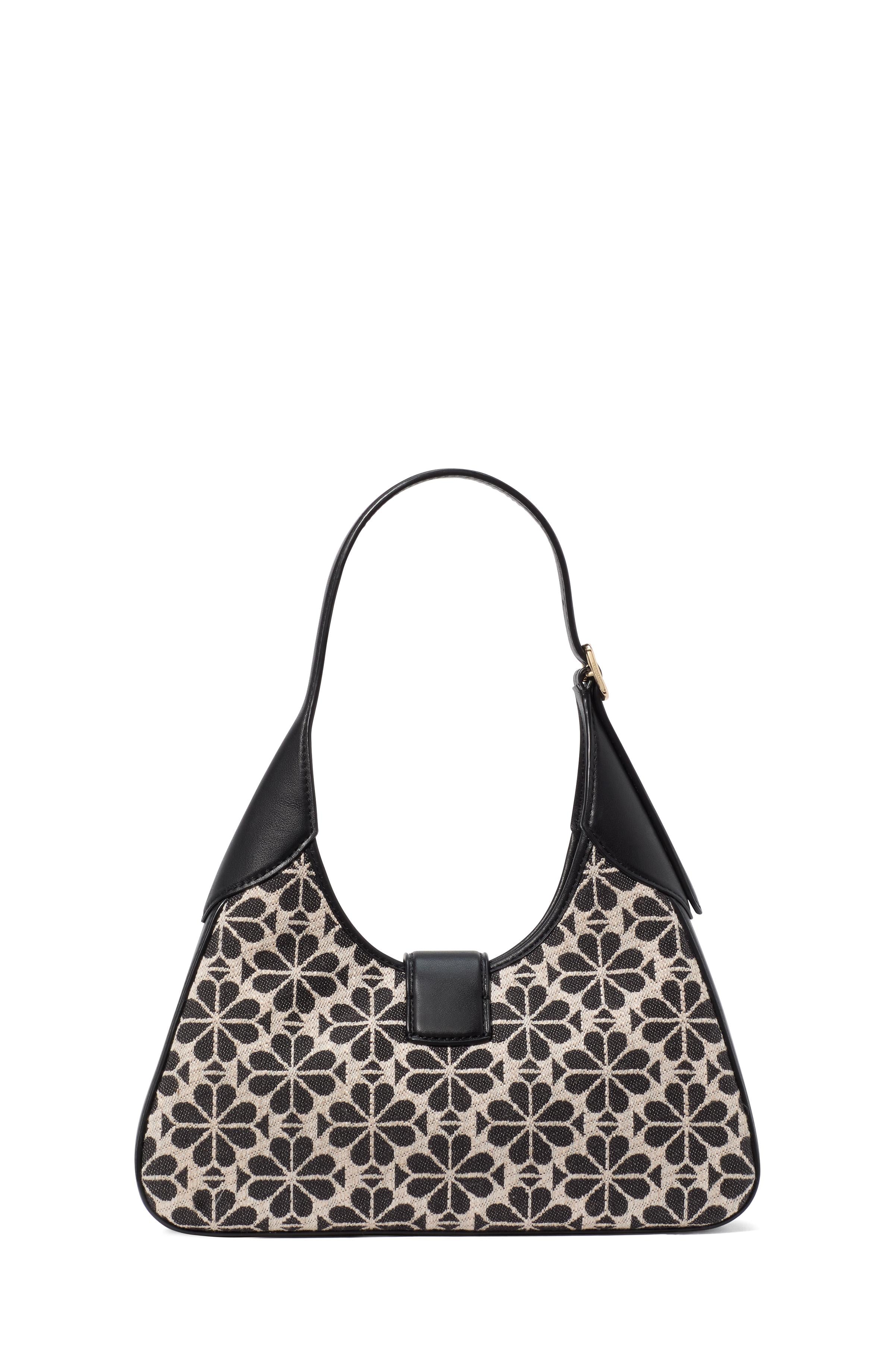 ki455-Spade Flower Jacquard Nouveau Small Shoulder Bag